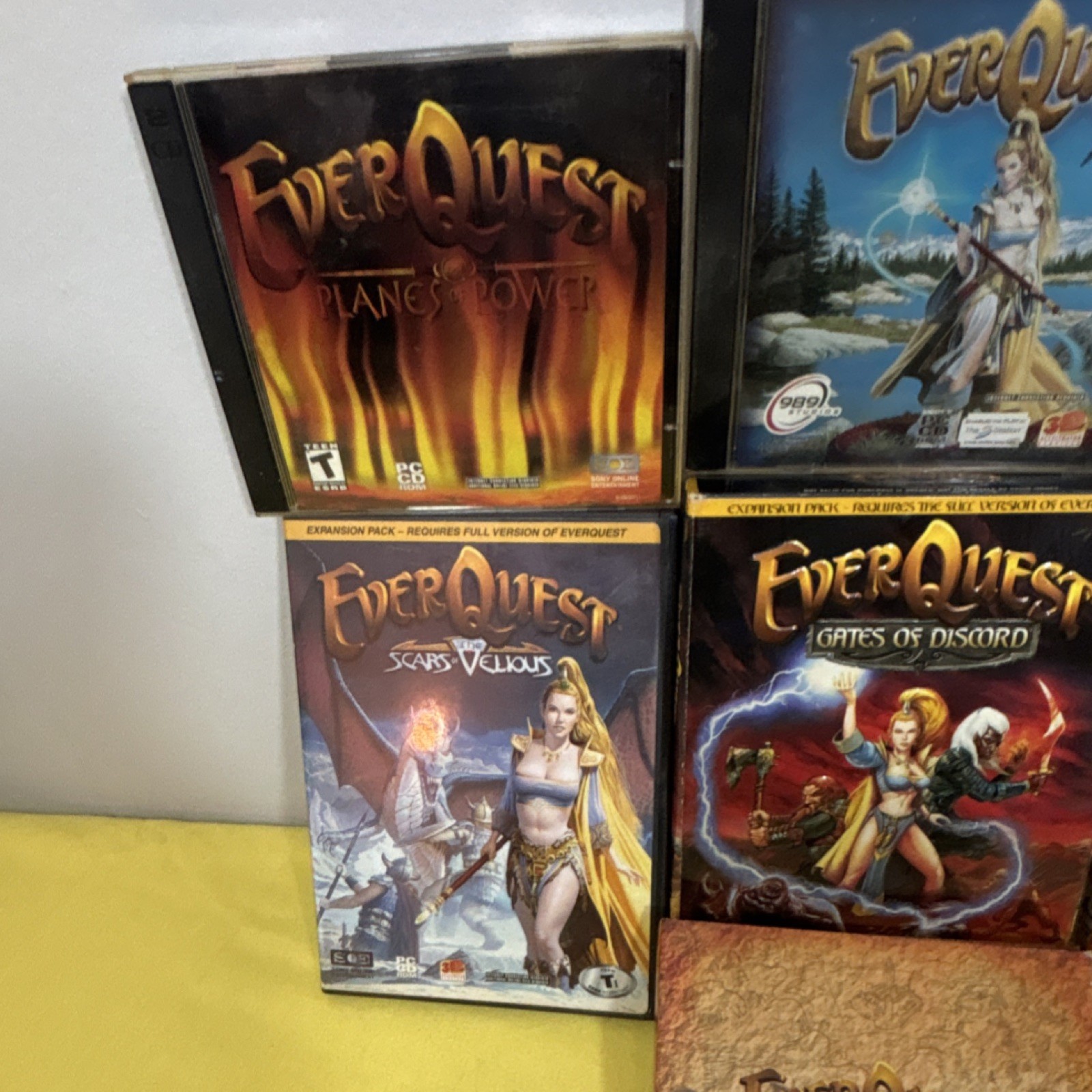 EverQuest PC Game Lot w/ Expansions & Manual (PC, Fantasy RPG) NTSC-U/C