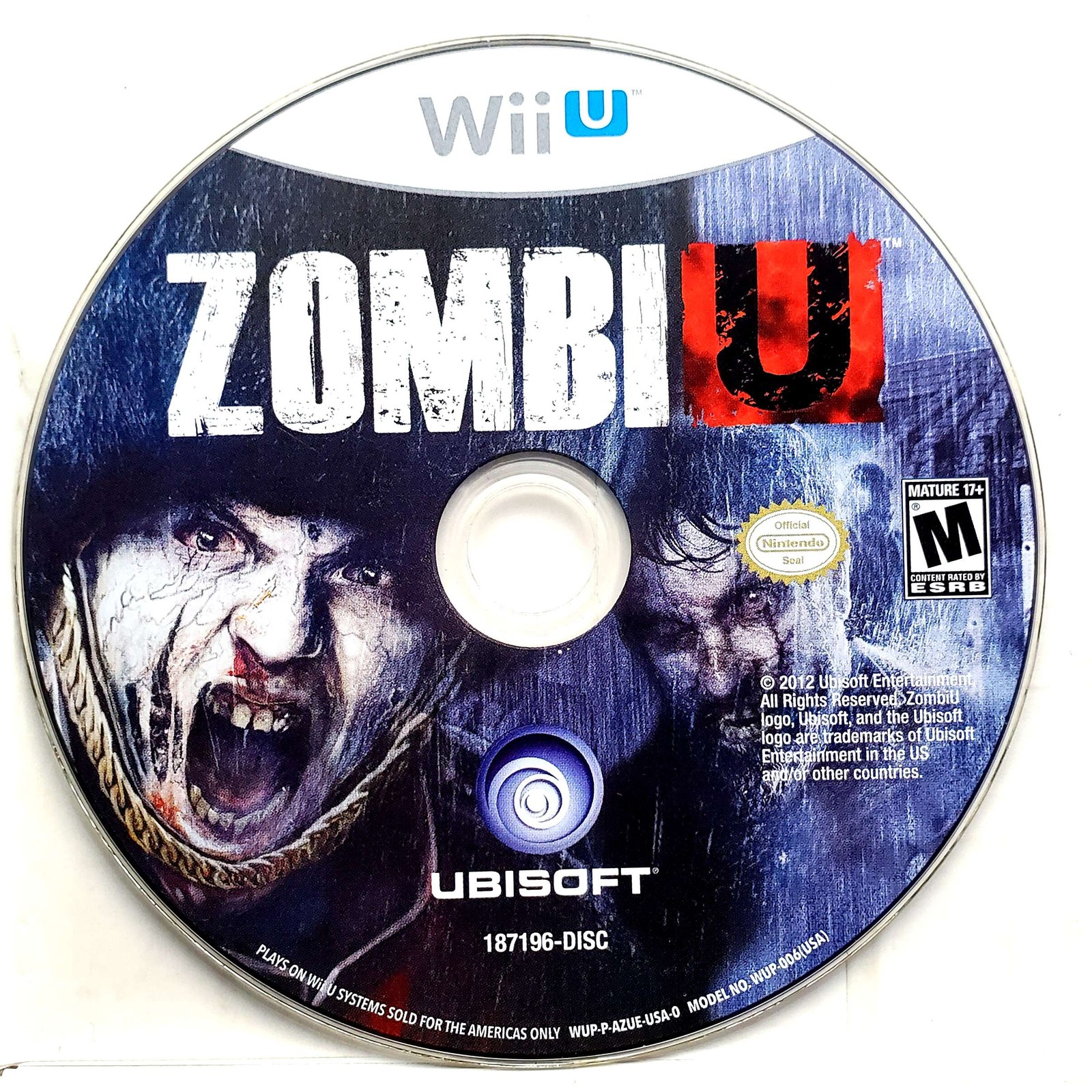 ZombiU – Nintendo Wii U Pristine Tested 1Y Guarantee