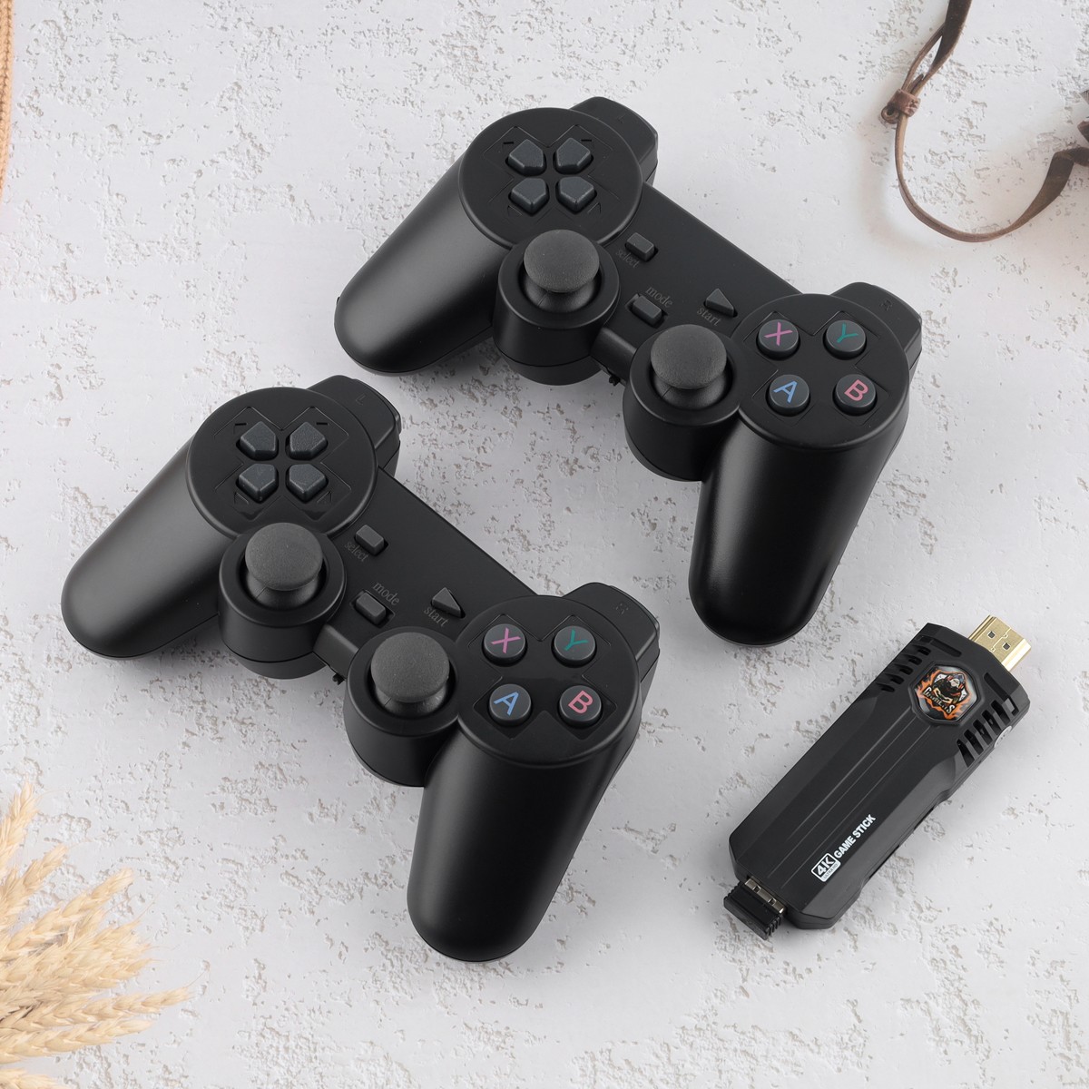 X8PRO 4K Retro Game Console 30,000+ Games 46 Emulators Dual Wireless Controllers