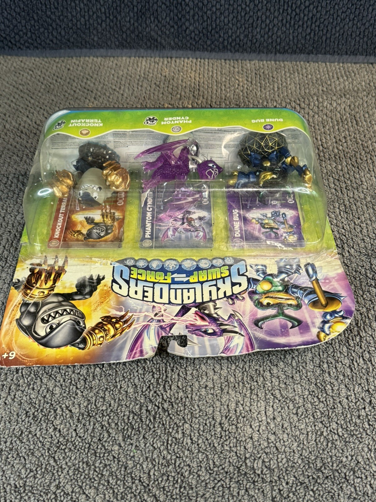 Skylanders SWAP Force 3 Pack: Dune Bug-Phantom Cynder-Knockout Terrafin *NEW*