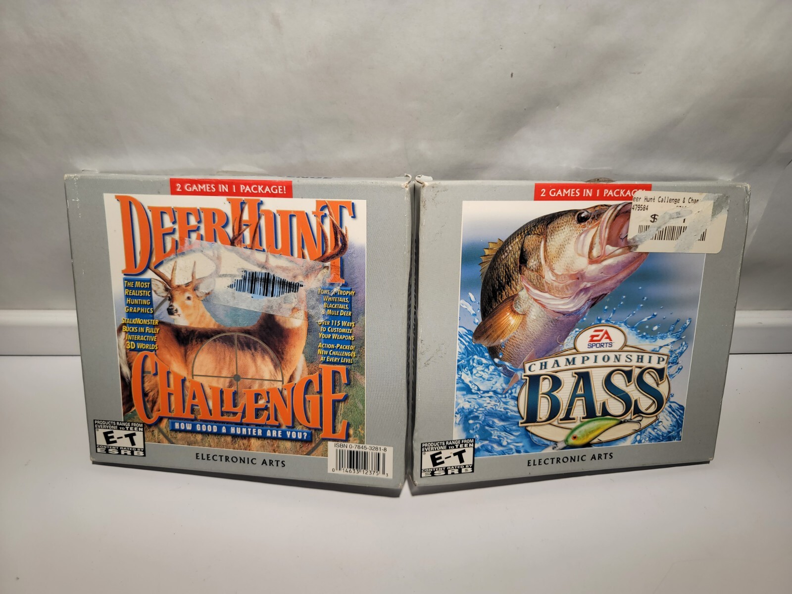 2 Games In 1 Package Champion Bass And Deer Hunt Challenge Electronic Arts PC