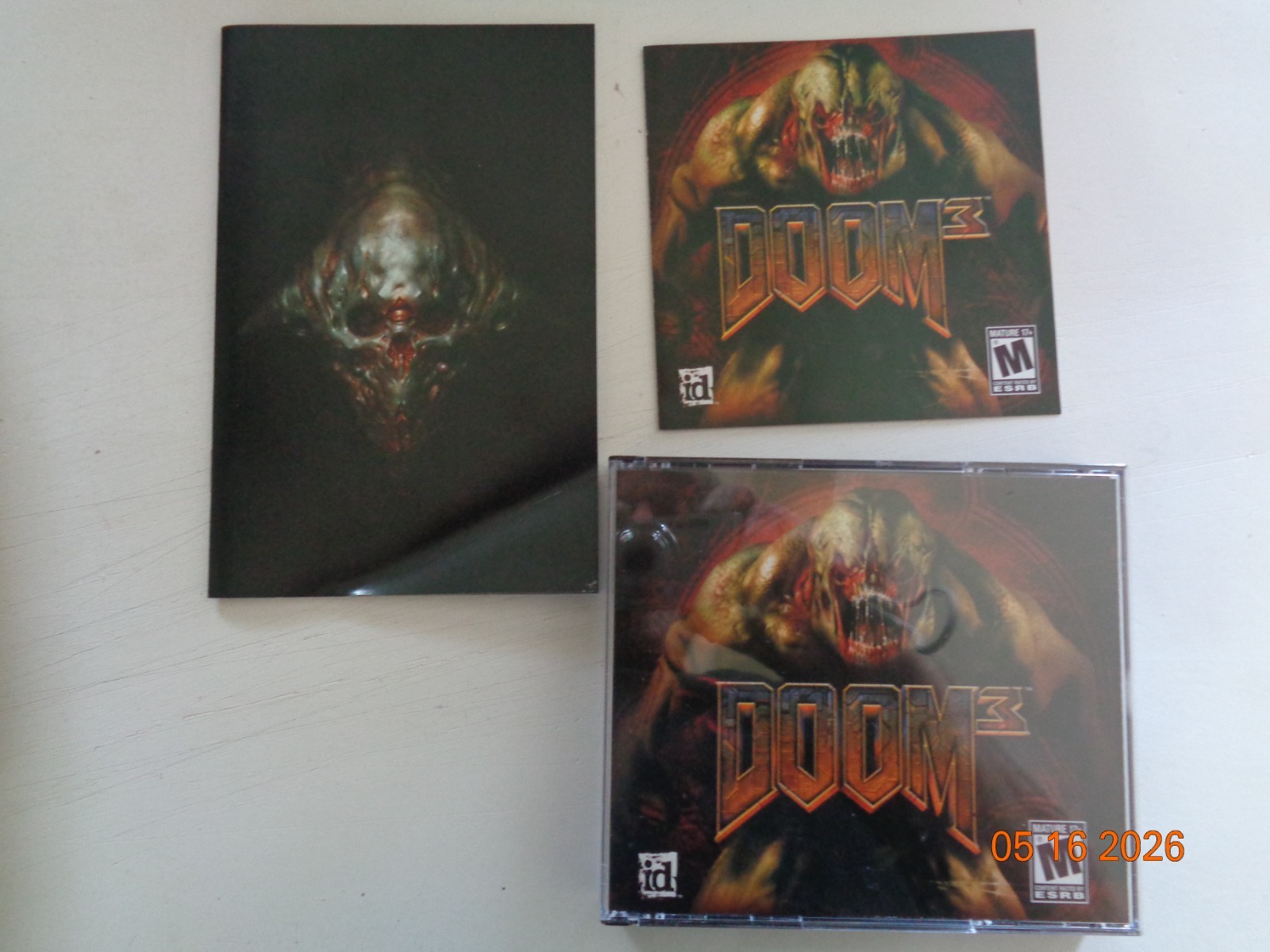 Doom 3 Preorder Promo PC Big Box Game ID Software and More