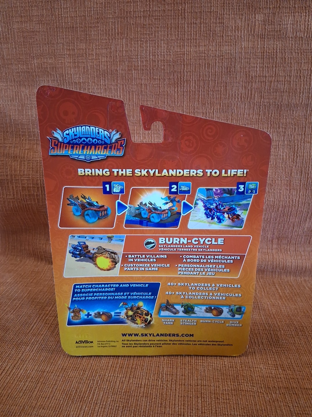 SKYLANDERS Superchargers – Burn-Cycle – NEW