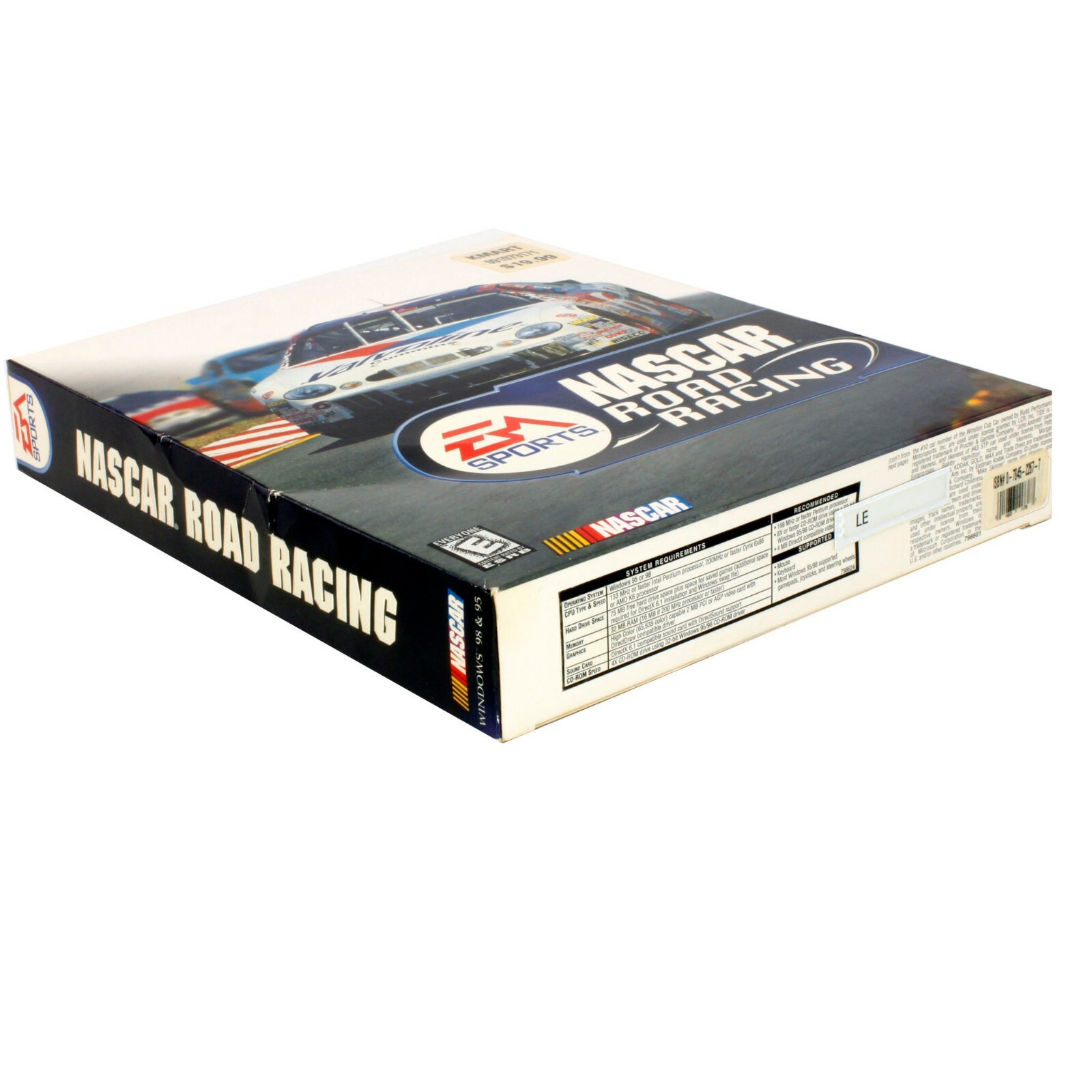 NASCAR ROAD RACING Simulation EA Sports Big Box / PC Cd-rom Complete TT18