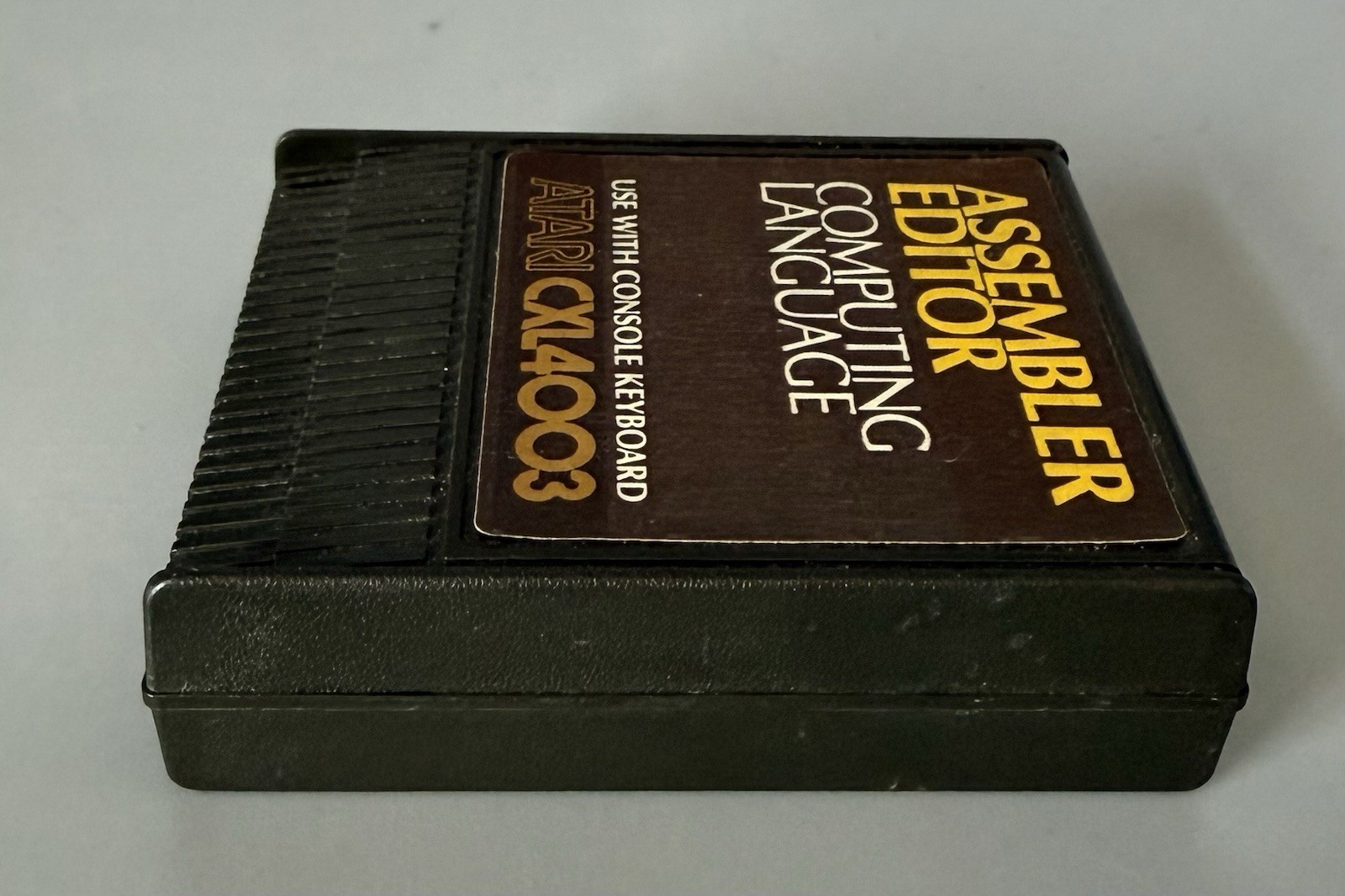 Atari Assembly Editor Cartridge for Atari 400/800 — Tested/Working