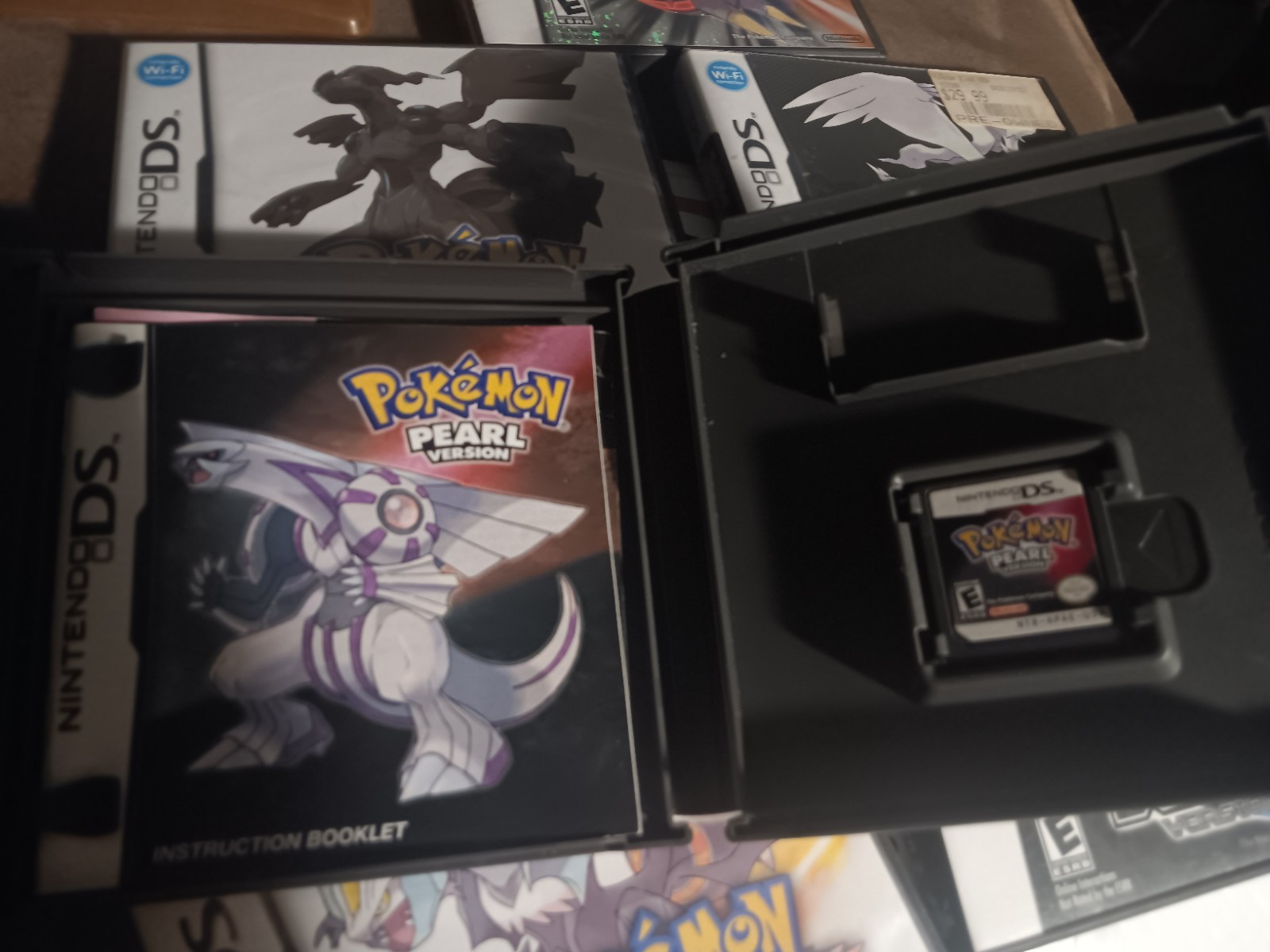 Nintendo DS Pokemon Game Lot