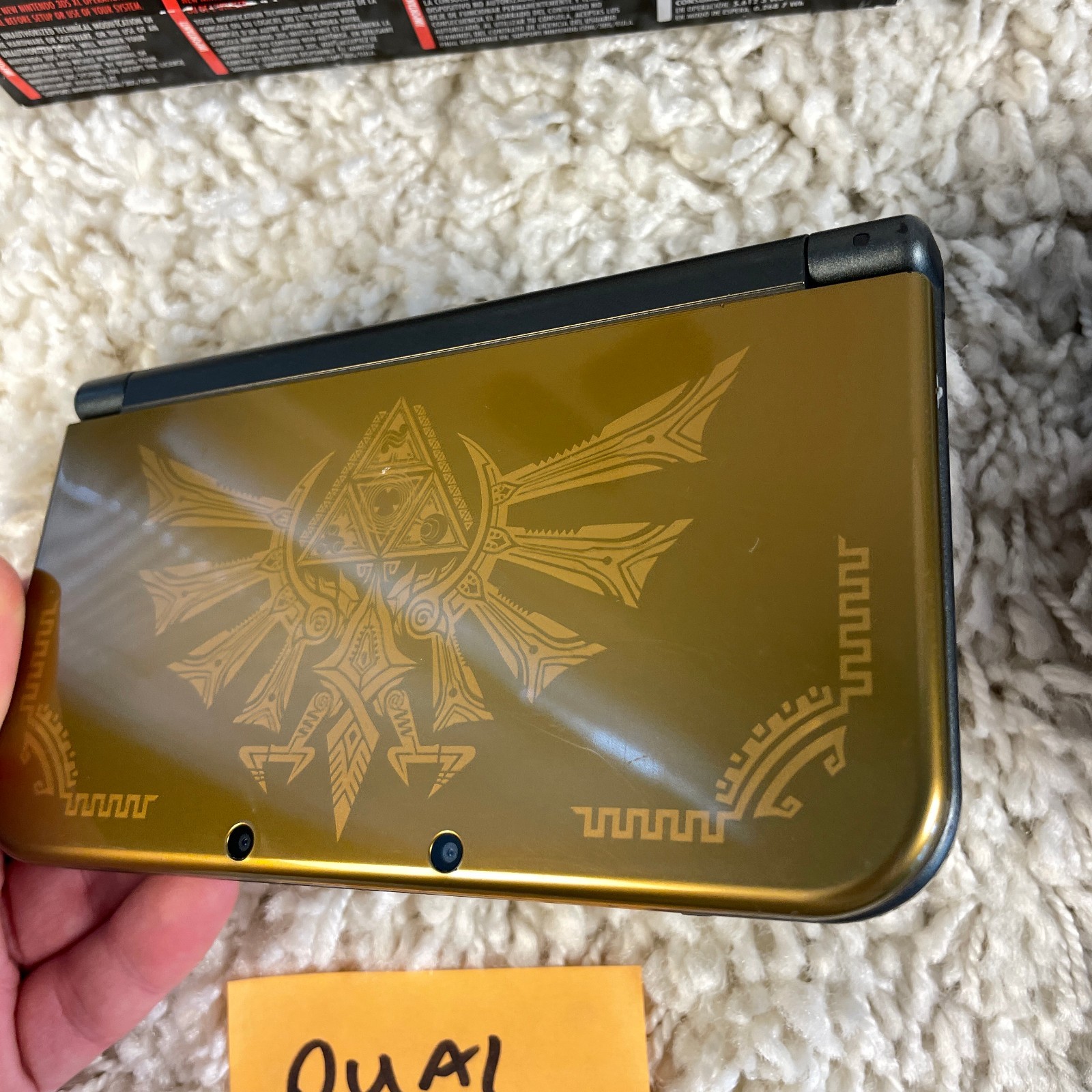 Nintendo New 3DS XL Zelda Hyrule Edition Handheld System RED-001 DUAL IPS in Box
