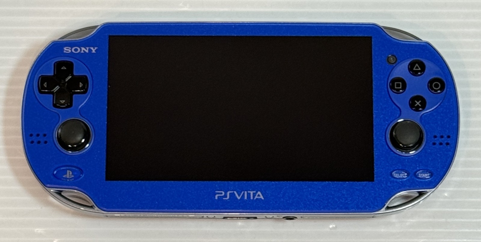 Sony PS Vita PCH-1000 PCH 1000 Console Sapphire Blue w/32GB, Pouch – Excellent+