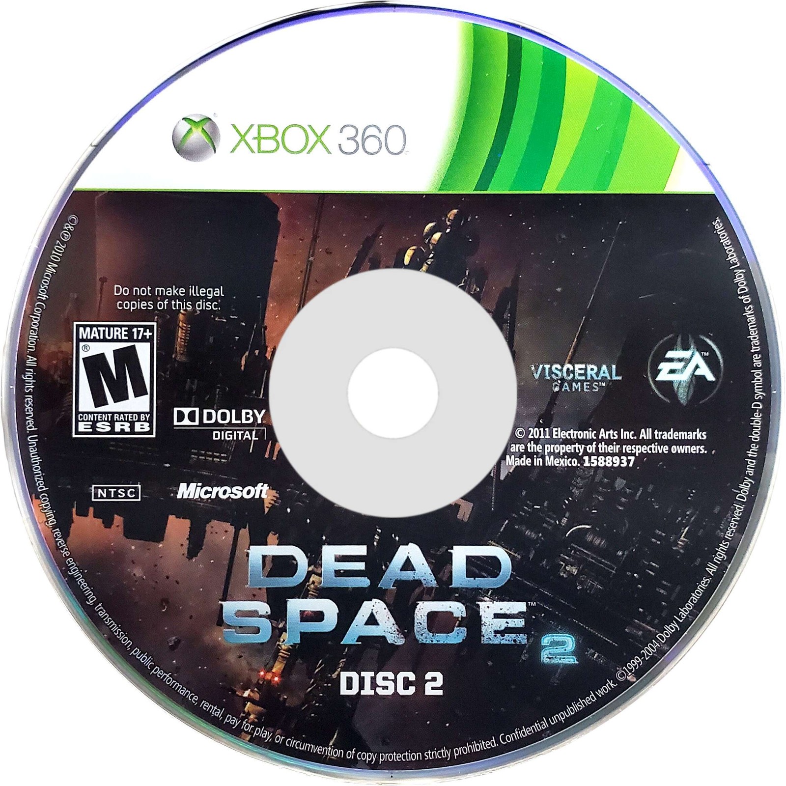 Dead Space 2 – Microsoft Xbox 360 Tested 1Y Guarantee
