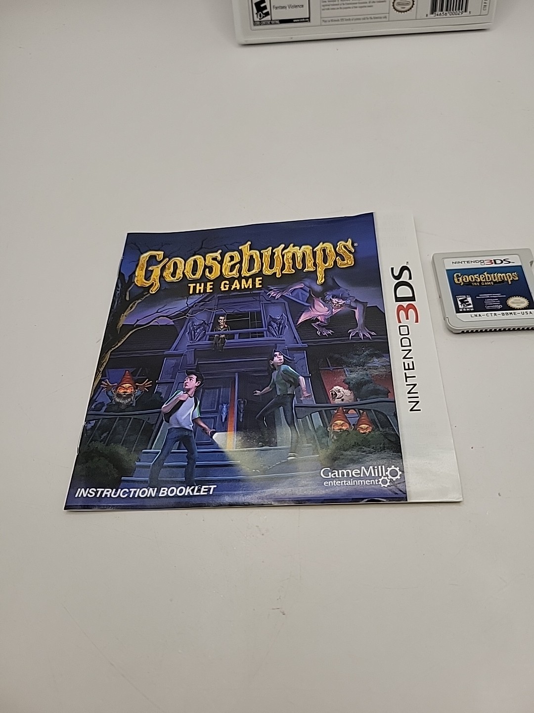 Goosebumps The Game Nintendo 3DS Game CIB NTSC 2015