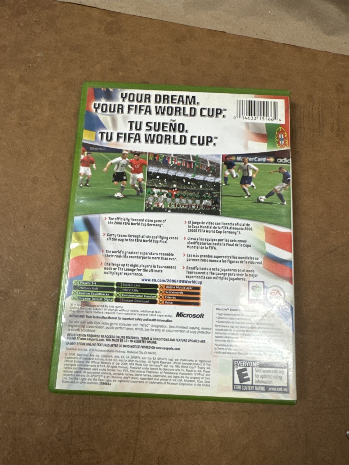 FIFA World Cup Germany (Microsoft Xbox, 2006) Complete