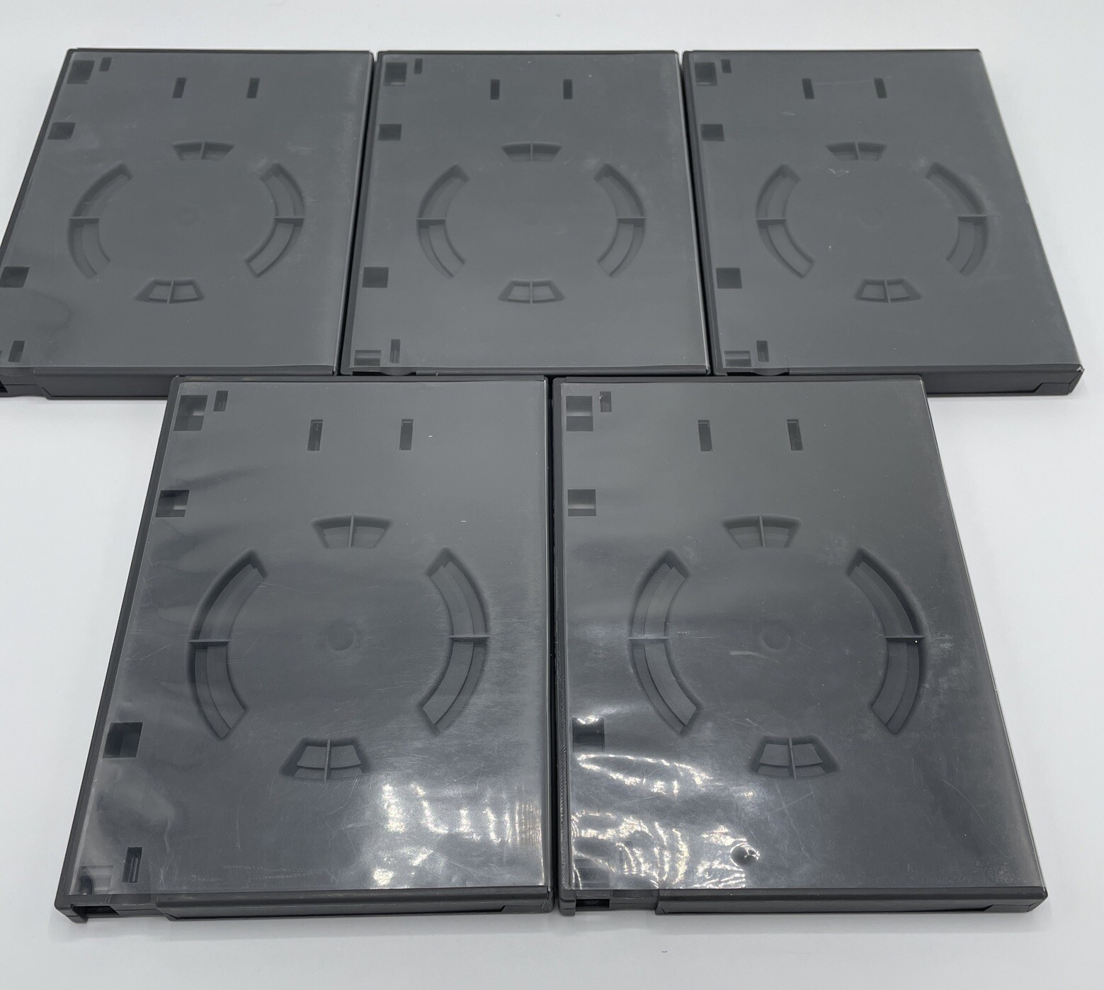 Mixed Lot Of 5 Nintendo Gamecube NGC Empty Game Cases Black OEM Genuine