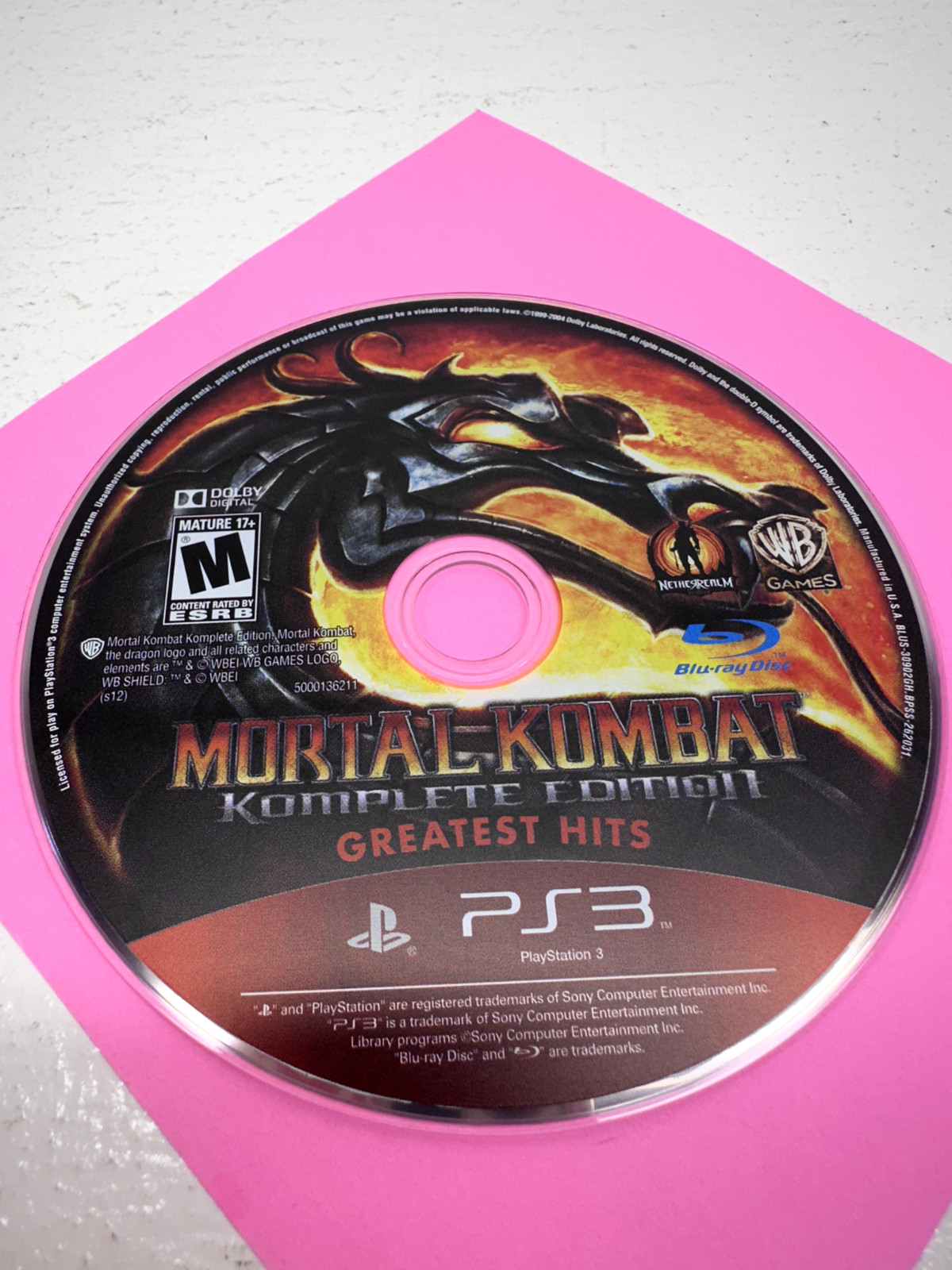 Mortal Kombat Komplete Edition PS3 (Sony PlayStation 3, 2012) CIB Complete
