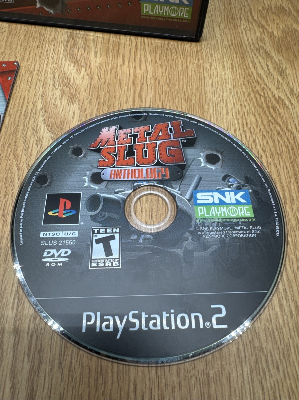 Metal Slug Anthology (Sony PlayStation 2, 2007)