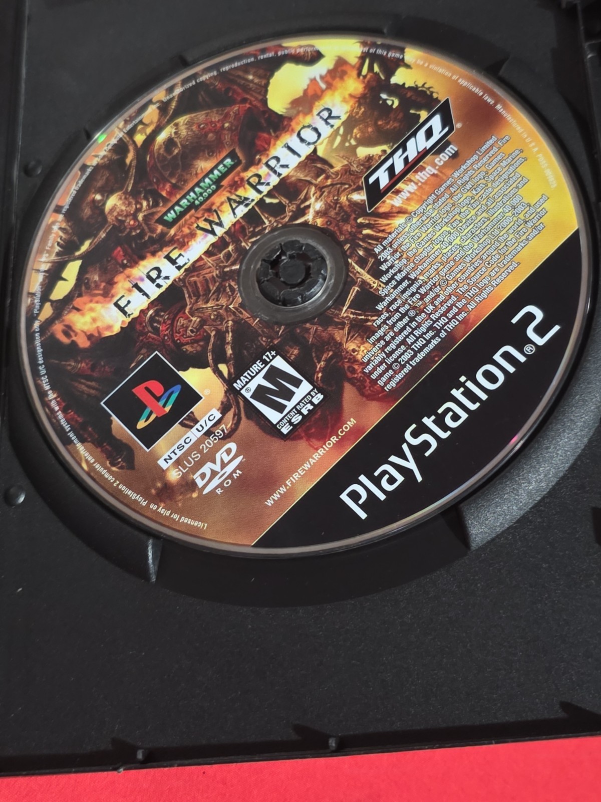 Warhammer 40,000: Fire Warrior (Sony PlayStation 2, 2003) – CIB