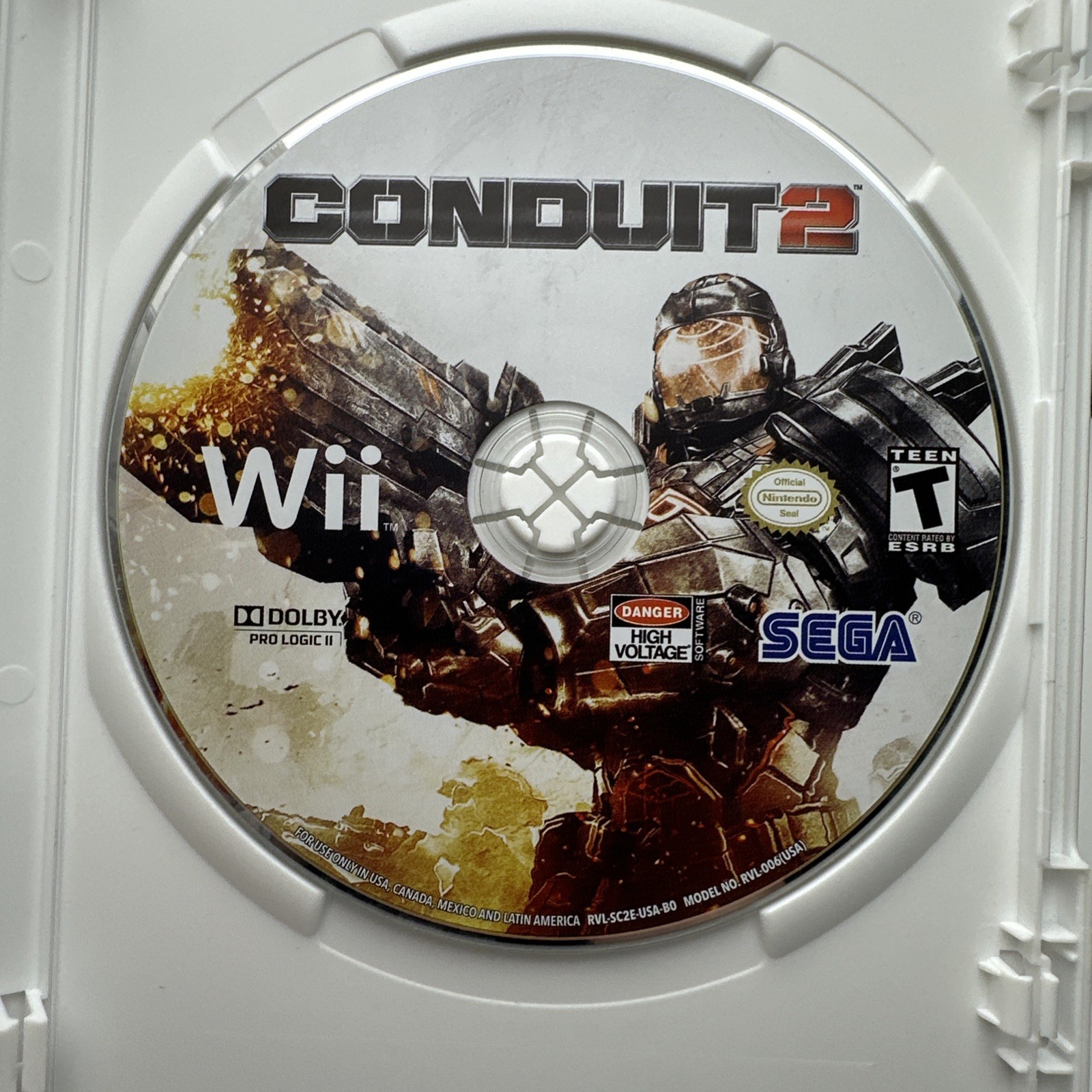 Conduit 2 (Nintendo Wii, 2011) Complete CIB w/ Manual – Tested – MINT CONDITION
