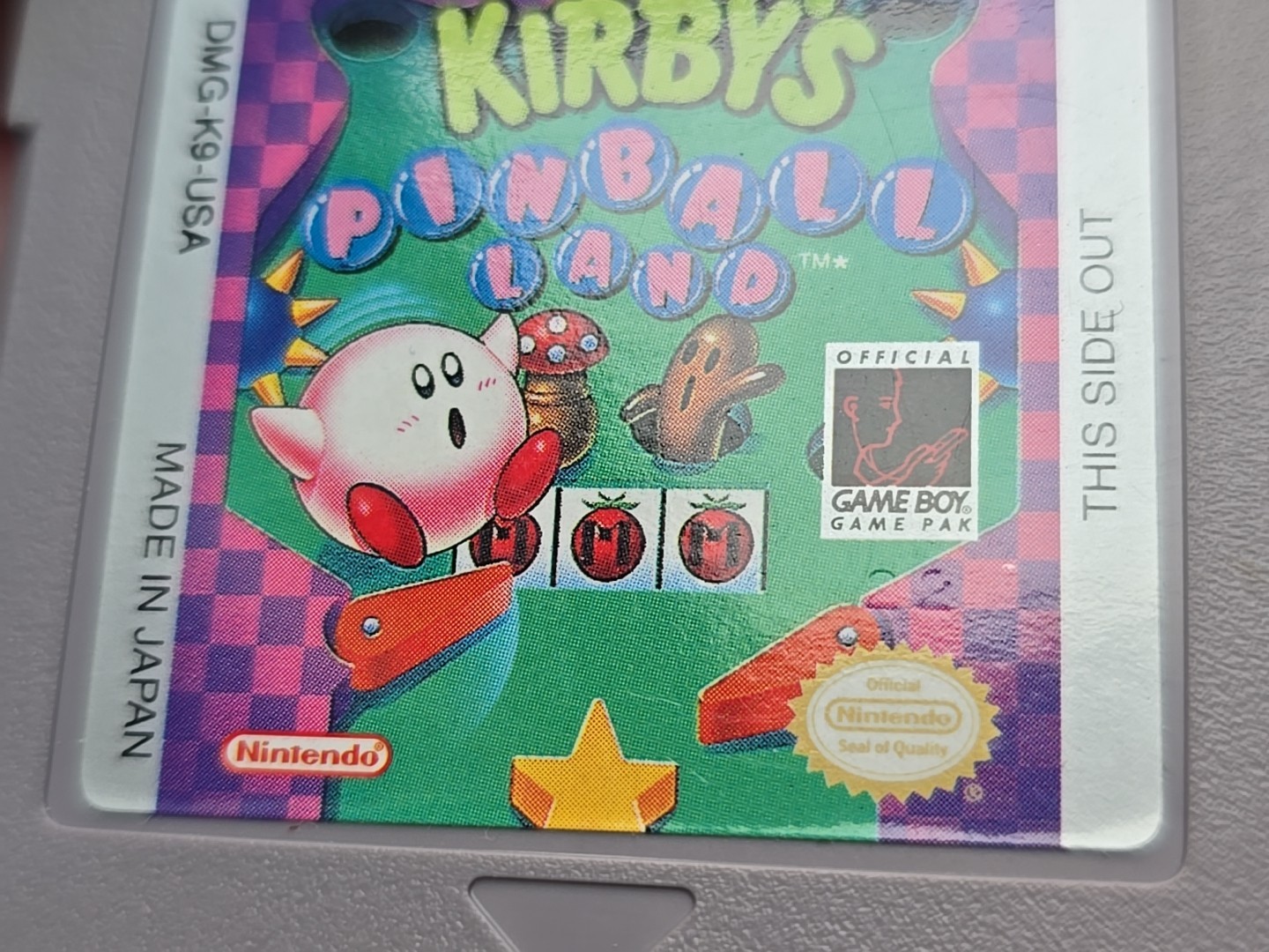 Game Boy Kirby’s Dream Land Pinball Land Nintendo GB Original Lot 2 Kirby Games