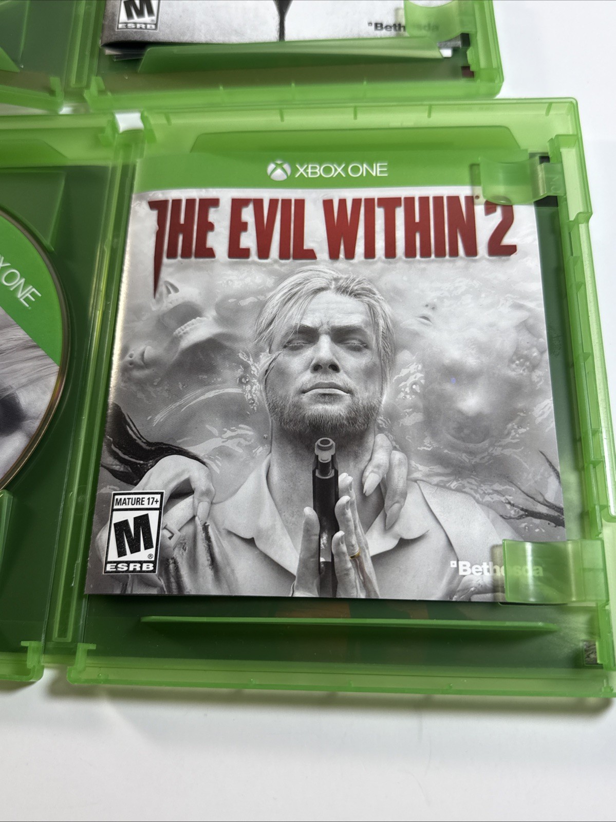 The Evil Within 1 and 2 Microsoft Xbox One Game Combo Lot Near Mint