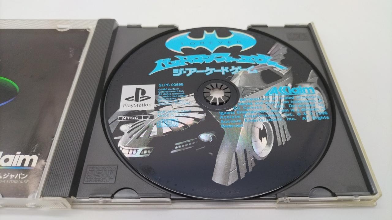 Batman Forever Arcade Game PS Software Used