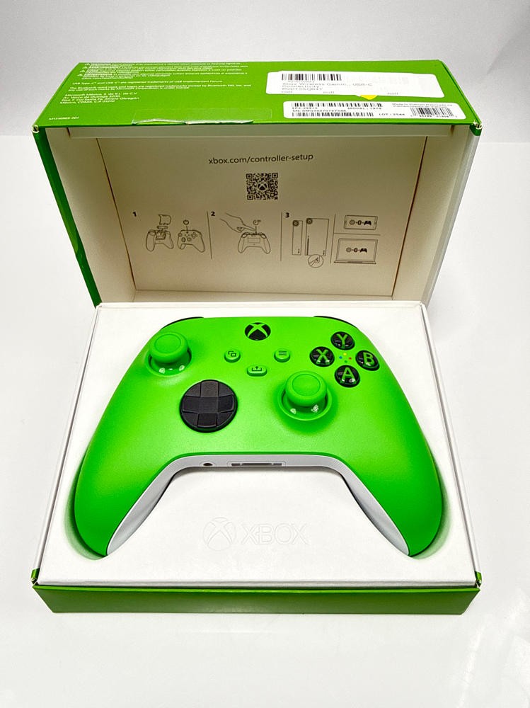 Microsoft Xbox Wireless Controller Velocity Green Bluetooth USB-C Console PC