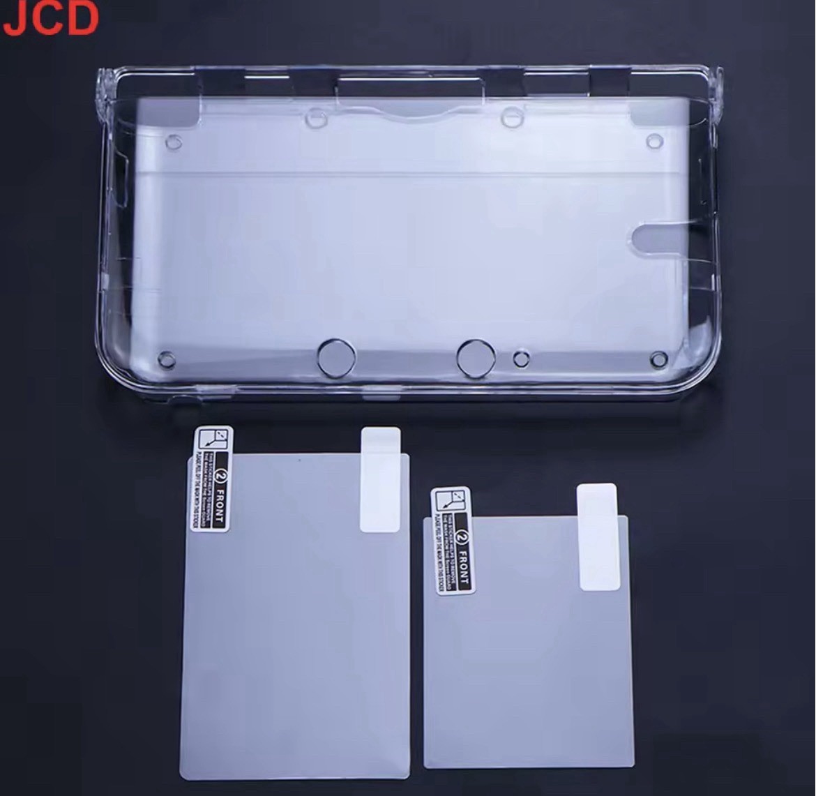 Crystal Shell Case Cover for 3DS/3DS XL/LL/New 3DS XL LL + Screen Protector Film