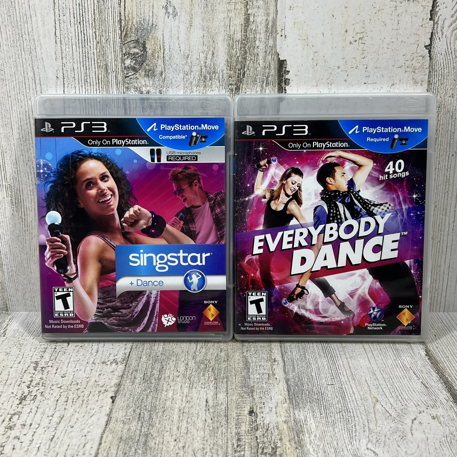 SingStar Dance & Everybody Dance (Sony PlayStation 3, 2010) PS3