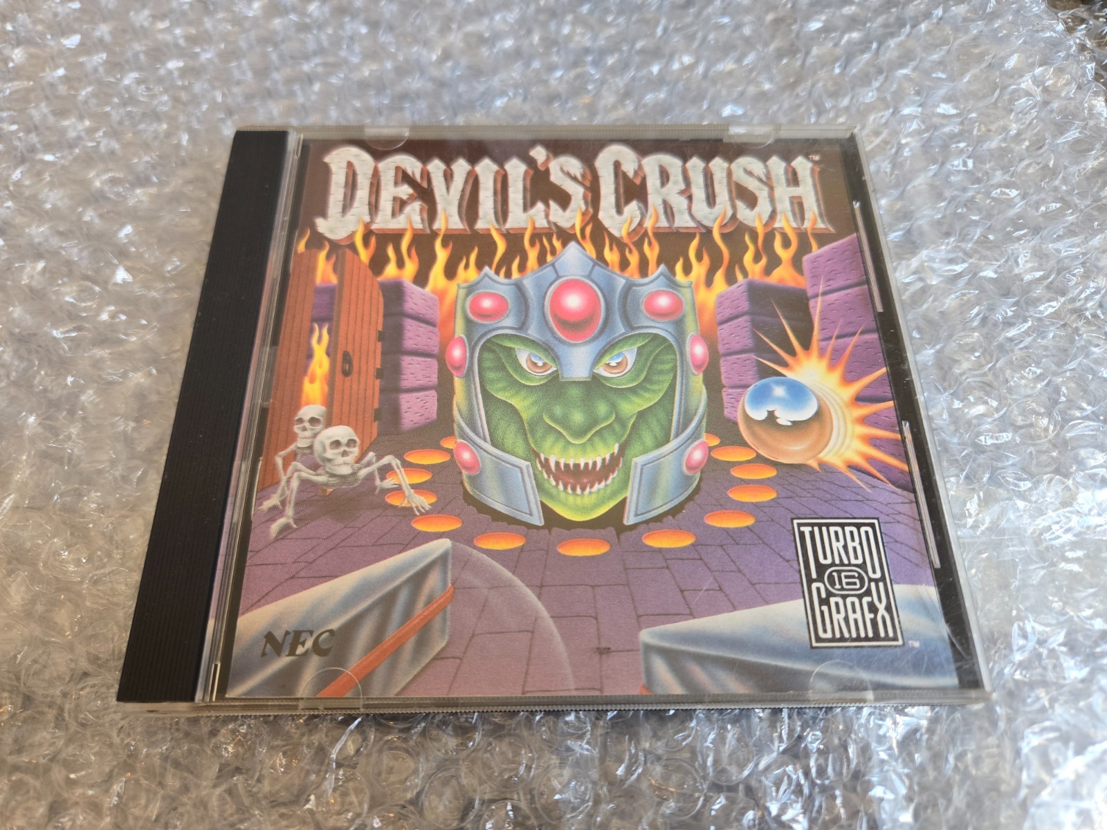 Turbografx 16 Devil’s Crush CIC AUTHENTIC