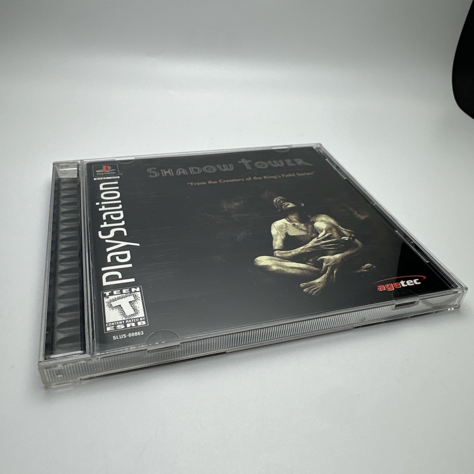 Shadow Tower PlayStation PS1 FromSoftware CIB Complete – Tested W/ Reg Card VGC