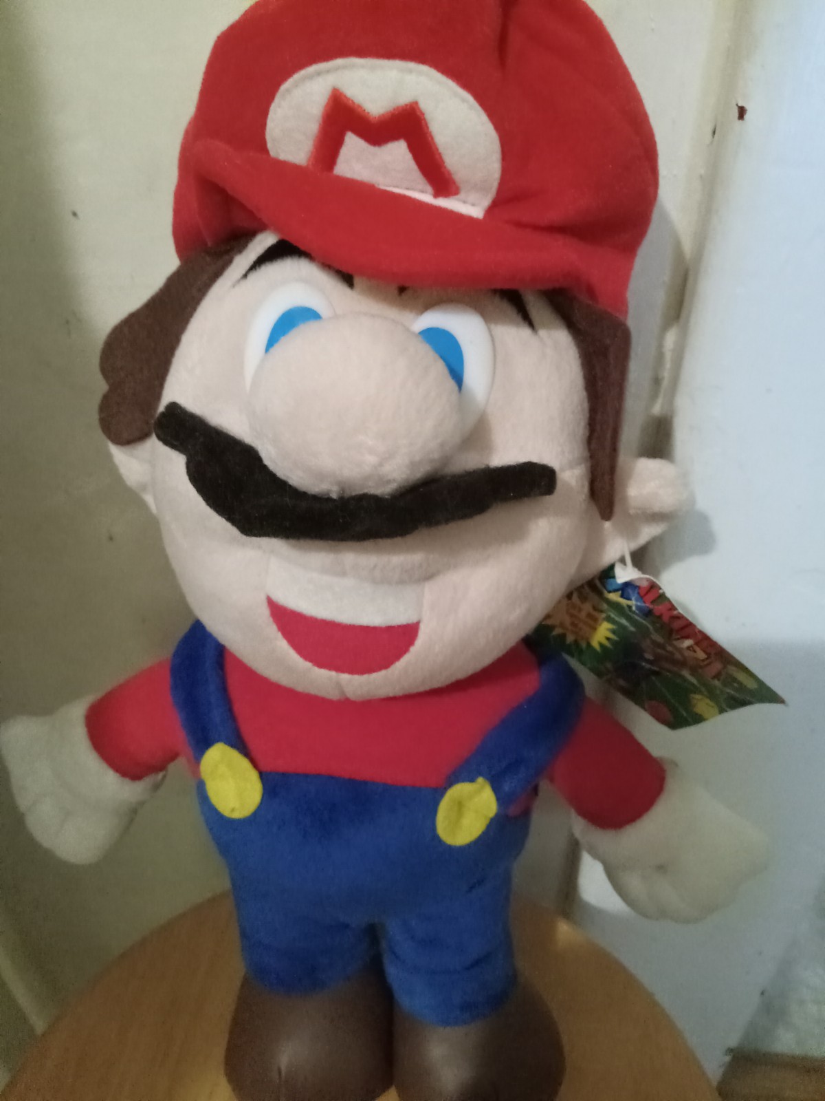 VTG Nintendo 1997 Talking Mario Plush N64 Treasures Inc Voice not Working Clean