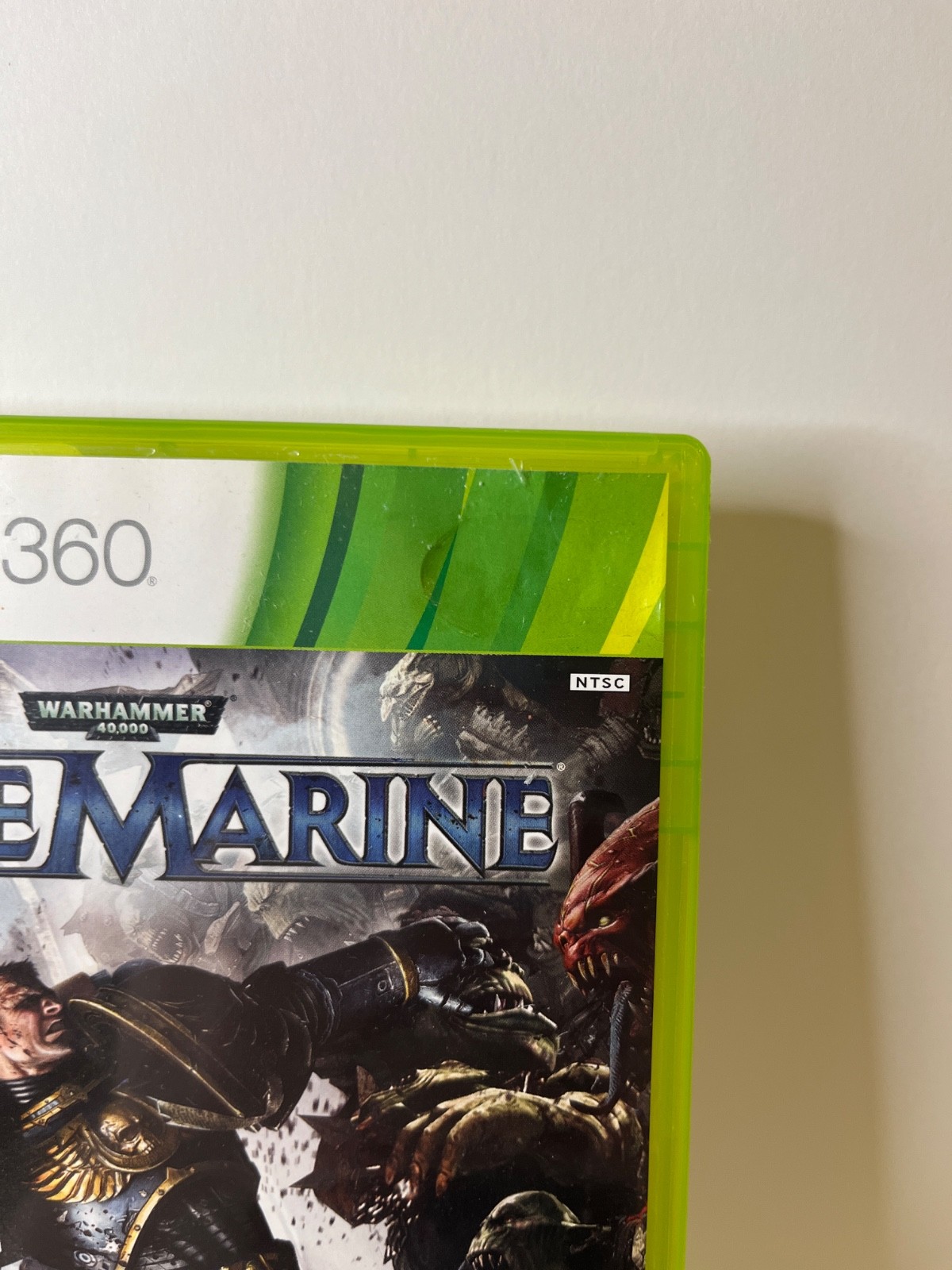 Warhammer 40,000: Space Marine Microsoft Xbox 360 2011 40K CIB Complete Working