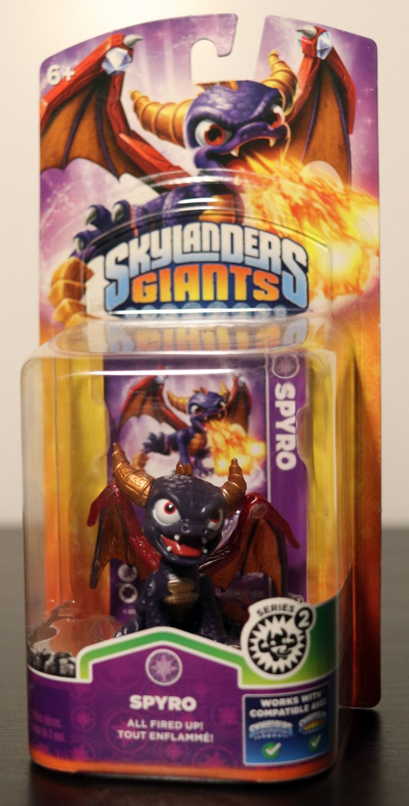 Skylanders Giants Spyro Series 2 Figure Activision New & Sealed