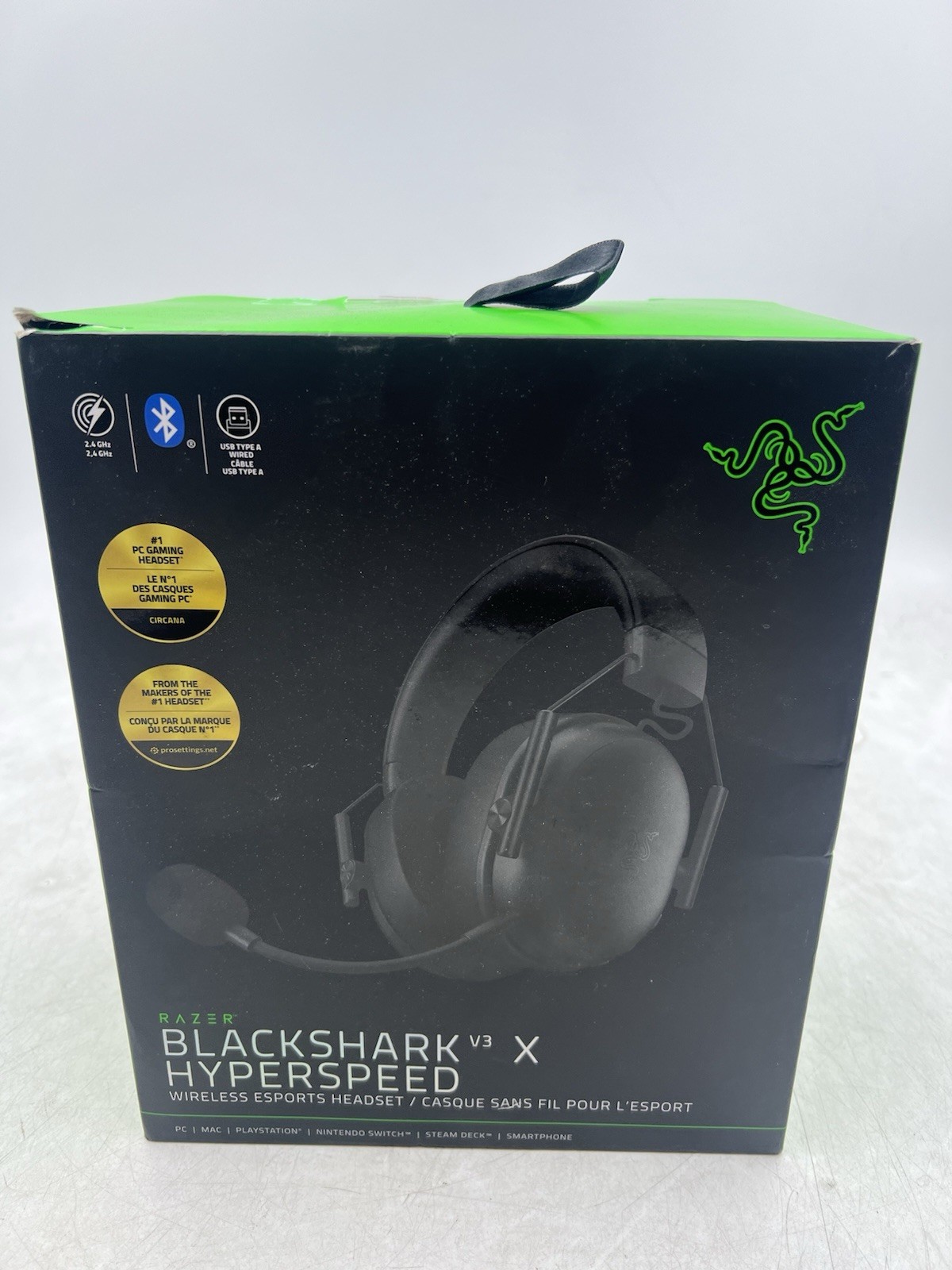 Razer BlackShark V3 X HyperSpeed Wireless ESports Headset New In Box