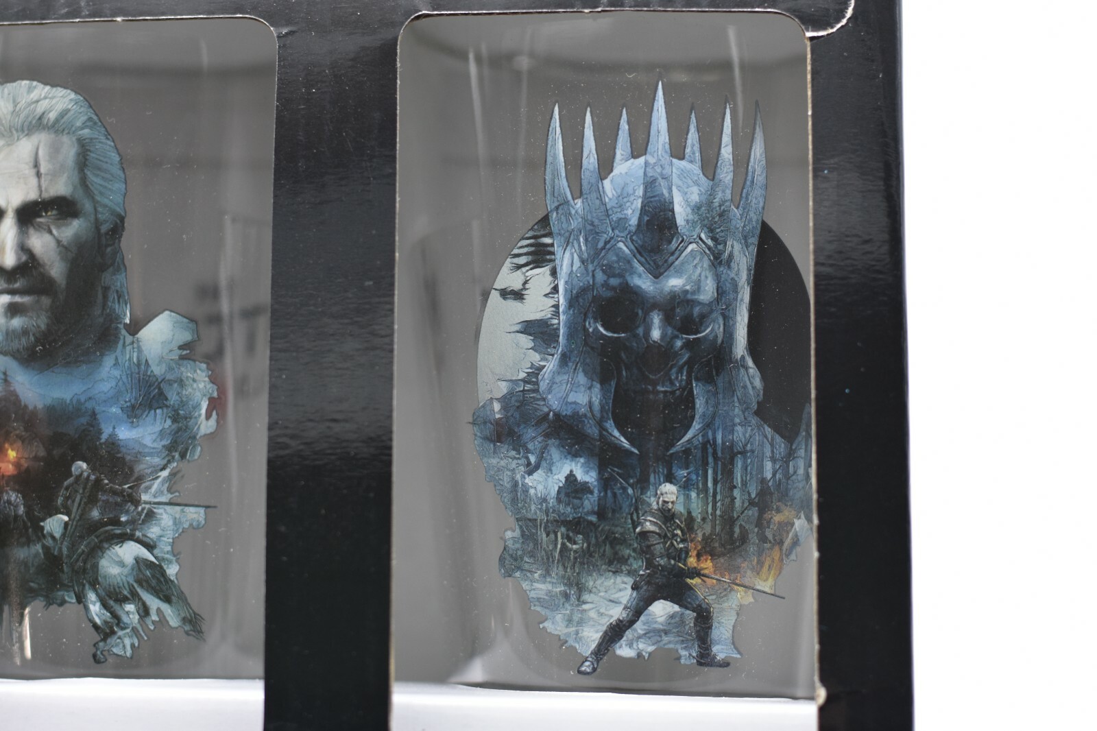 Dark Horse Comics Witcher Wild Hunt 3 🐺 Geralt Eredin Pint Glasses 🧊 FAST SHIP