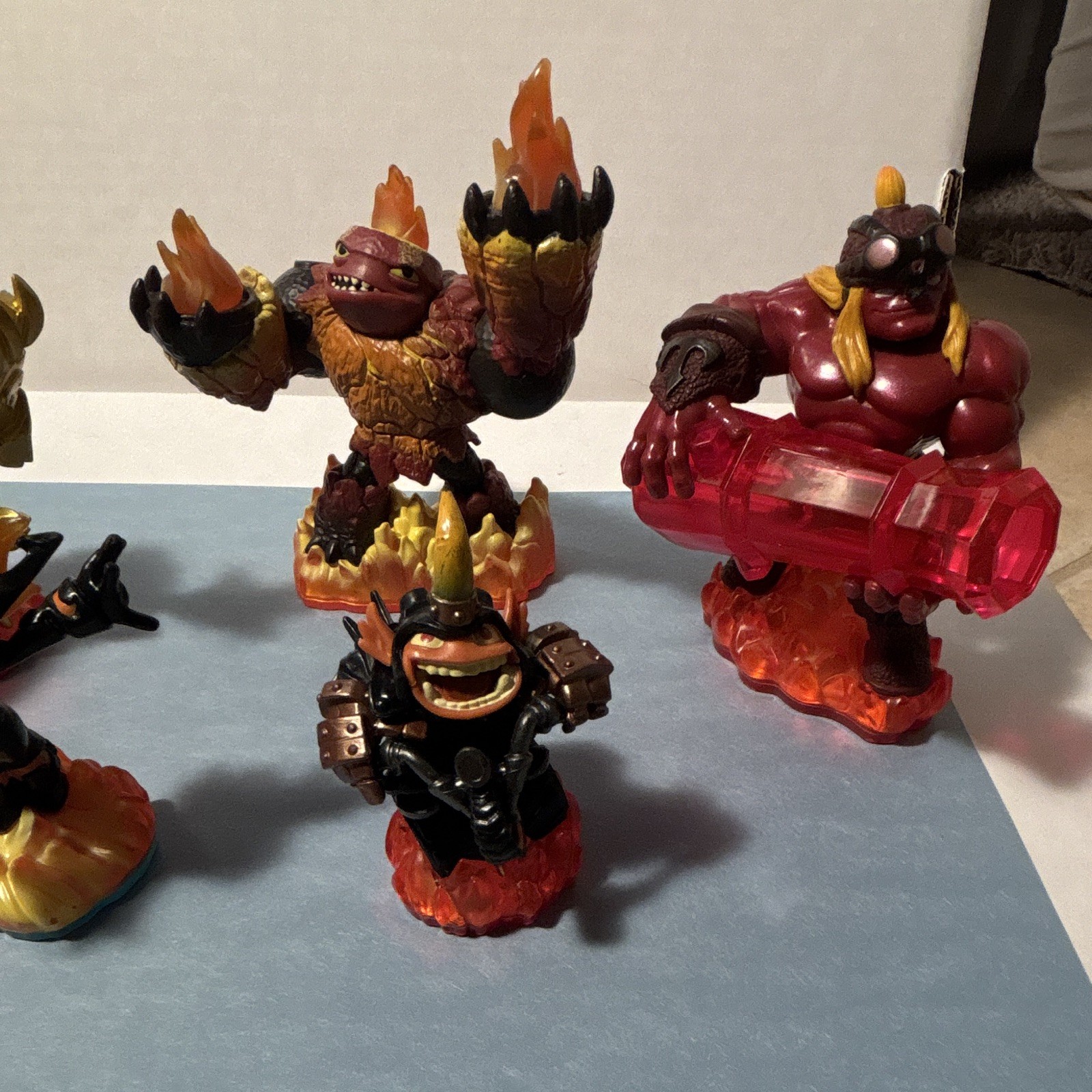 Activision Skylanders Fire Element Character Figure Lot Collectible