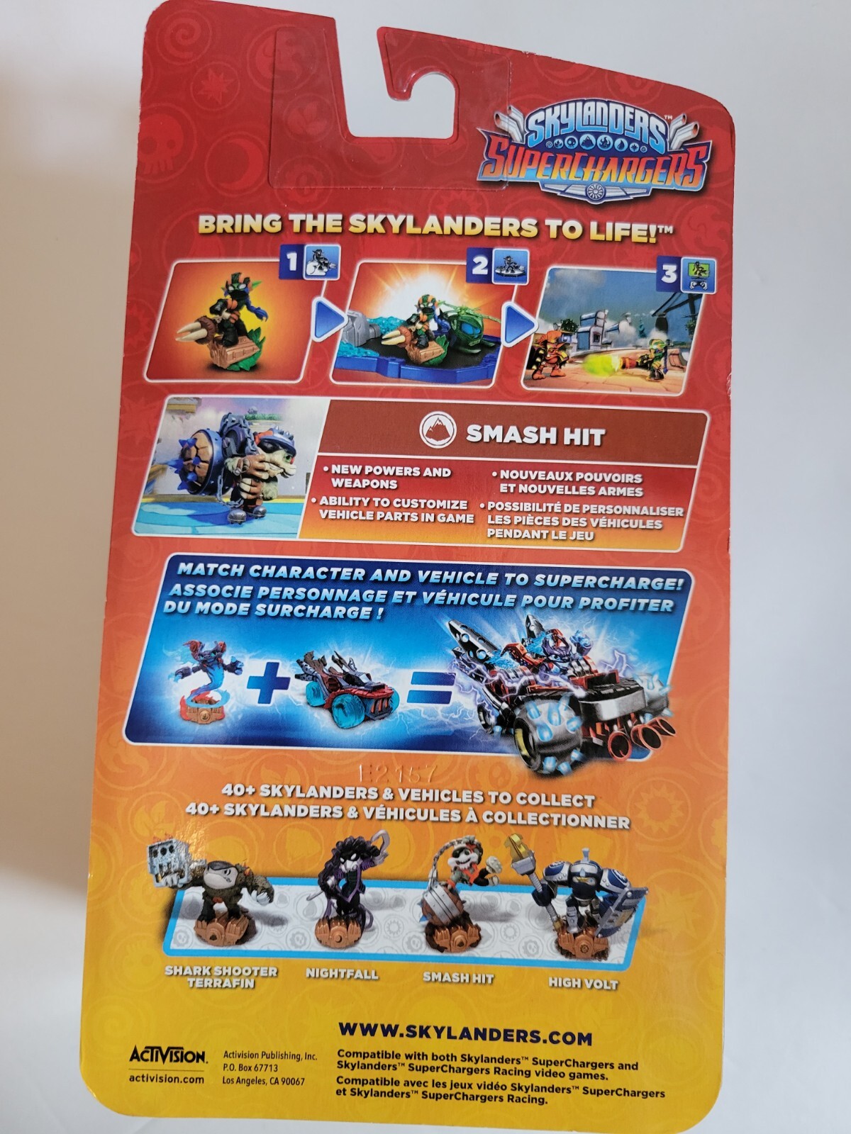 Skylanders SuperChargers Smash Hit Character Pack
