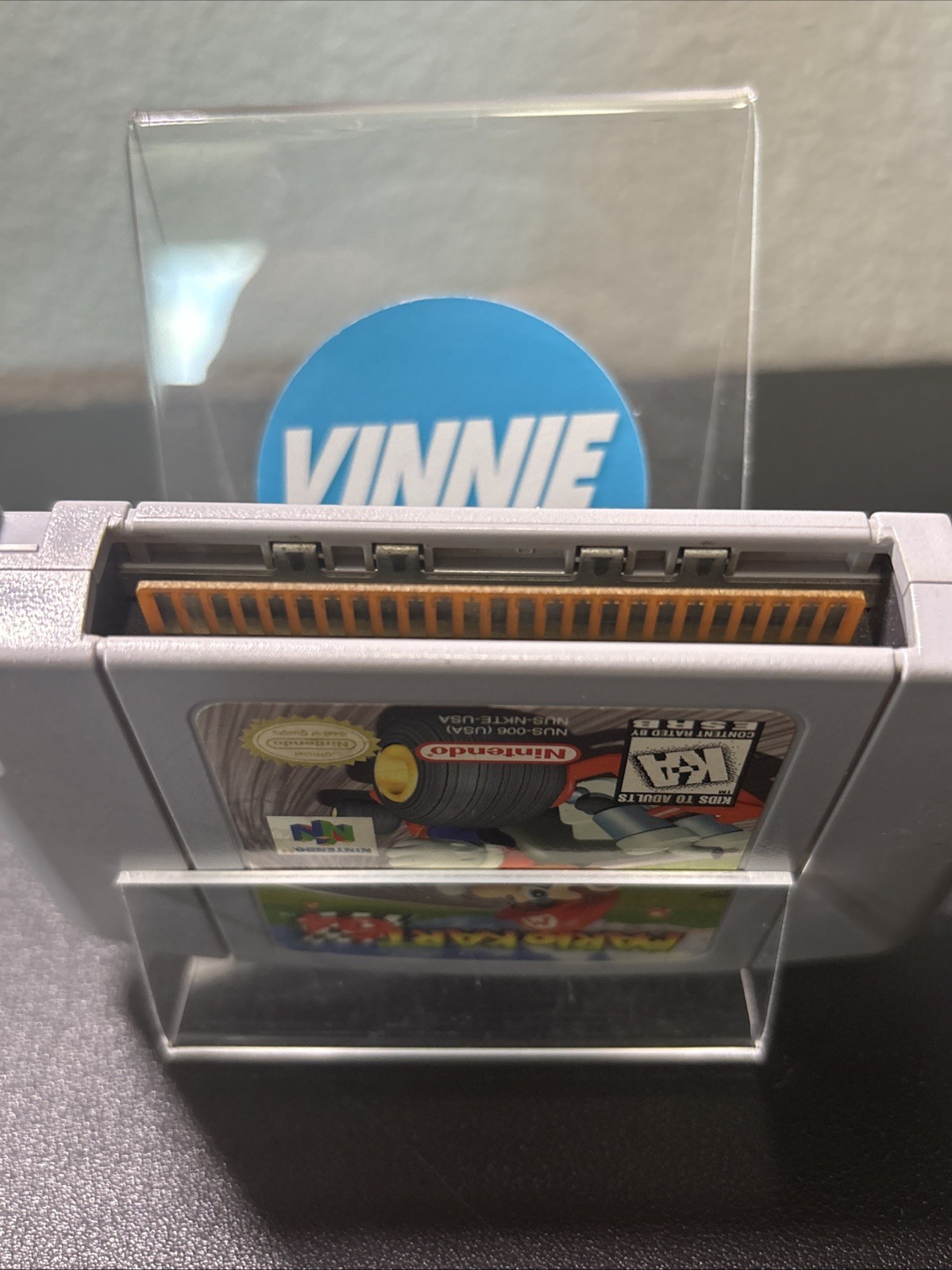 Authentic Mario Kart 64 Cartridge Nintendo N64, 1997 Cart Only Tested Working