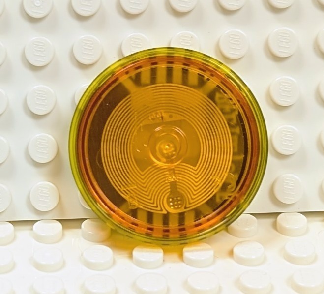 Genuine LEGO Dimensions Beetlejuice NFC Toy tag base (from LEGO set #71349)