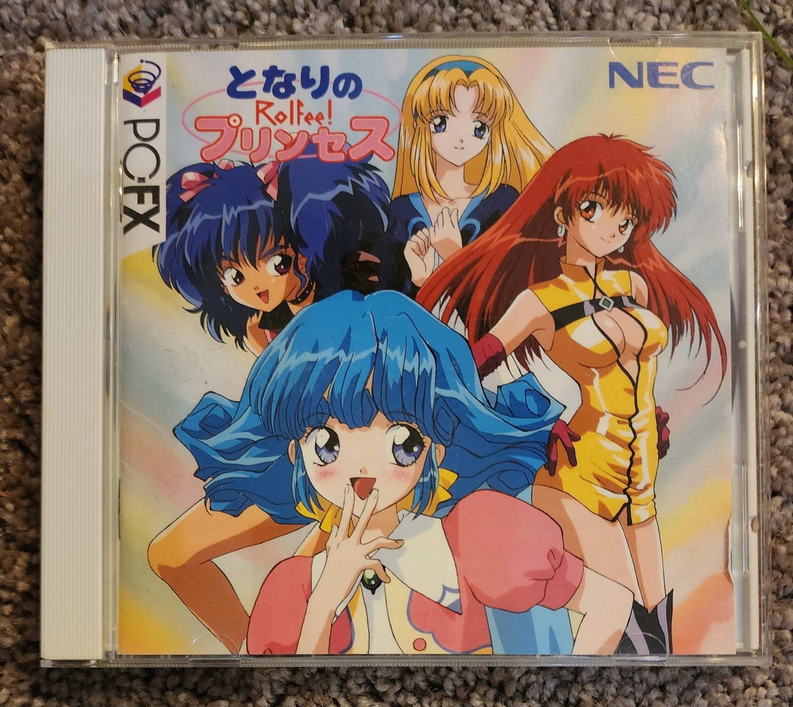 NEC PC-FX – TONARI NO PRINCESS ROLFEE – MINT!! Japanese Import – 100% Rating