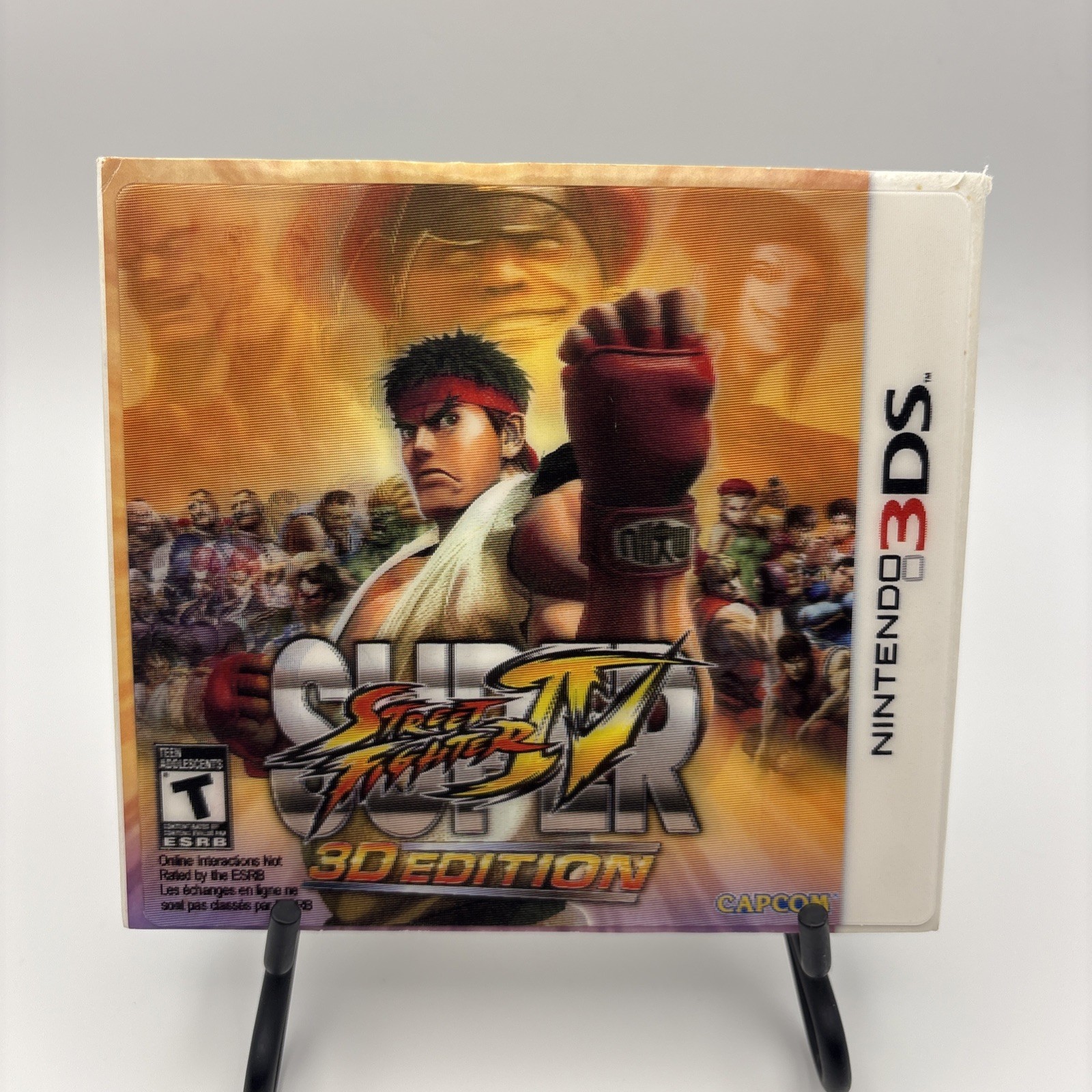 CIB w/ Slip Cover Super Street Fighter Iv: 3D Edition – Nintendo 3DS