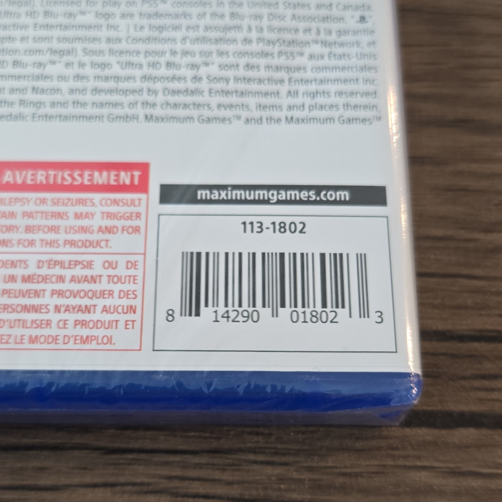 The Lord of the Rings: Gollum Action & Adventure PS5 2023 NTSC-U/C Brand New!