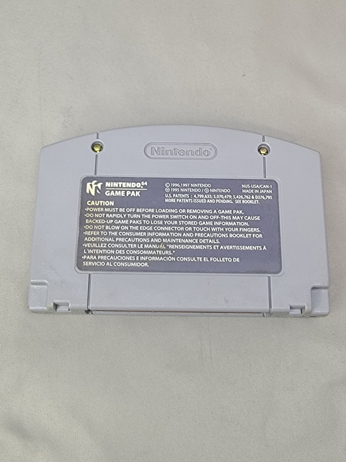 Diddy Kong Racing (Nintendo 64, 1997) Cartridge Only