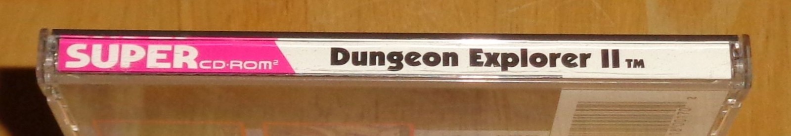 TurboGrafx-16 TurboDuo Dungeon Explorer II 2 Video Game, Original Case + Manual