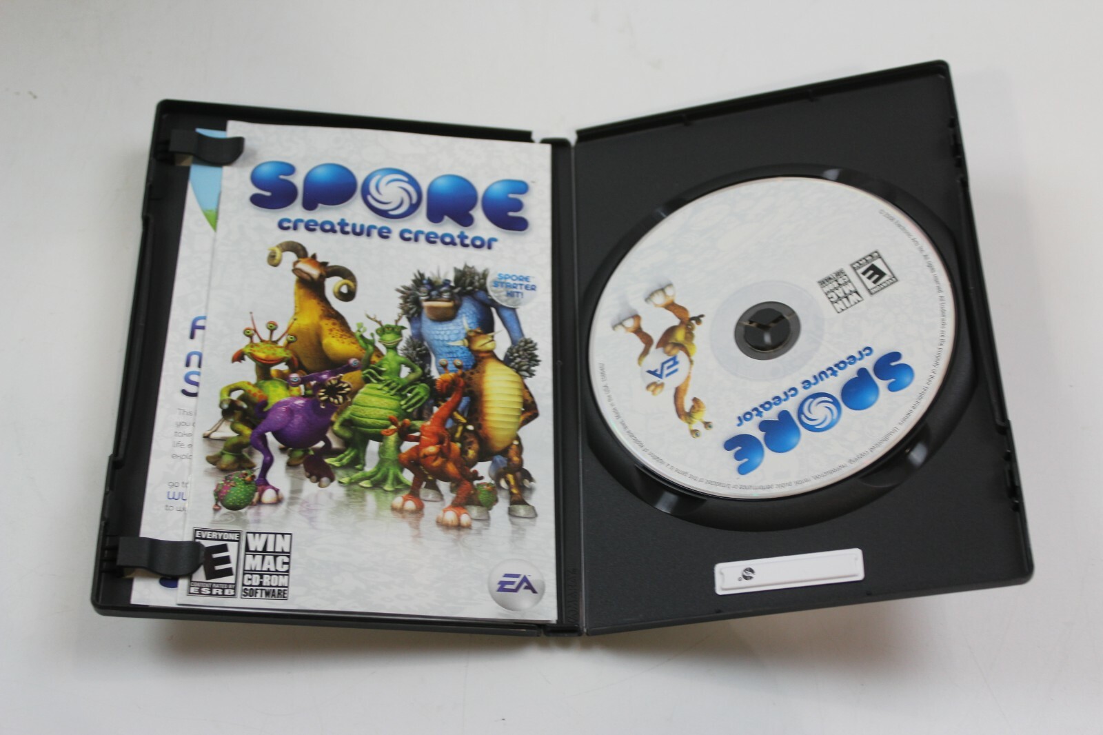 Windows/Mac CD-Rom Spore Creature Creator EA Game