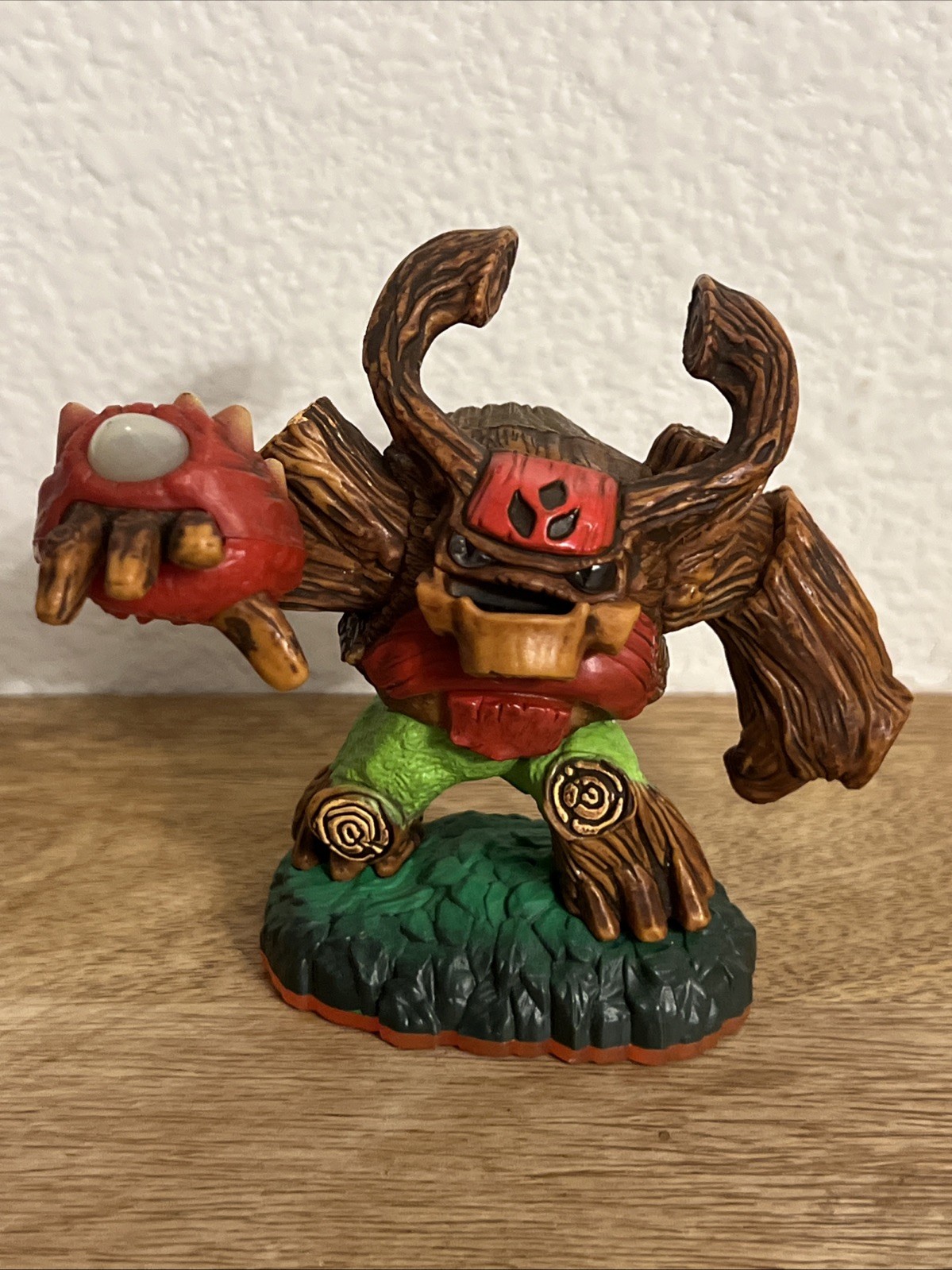 Skylanders Giants Gnarly Tree Rex 4” Figure Orange PVC ACTIVISION