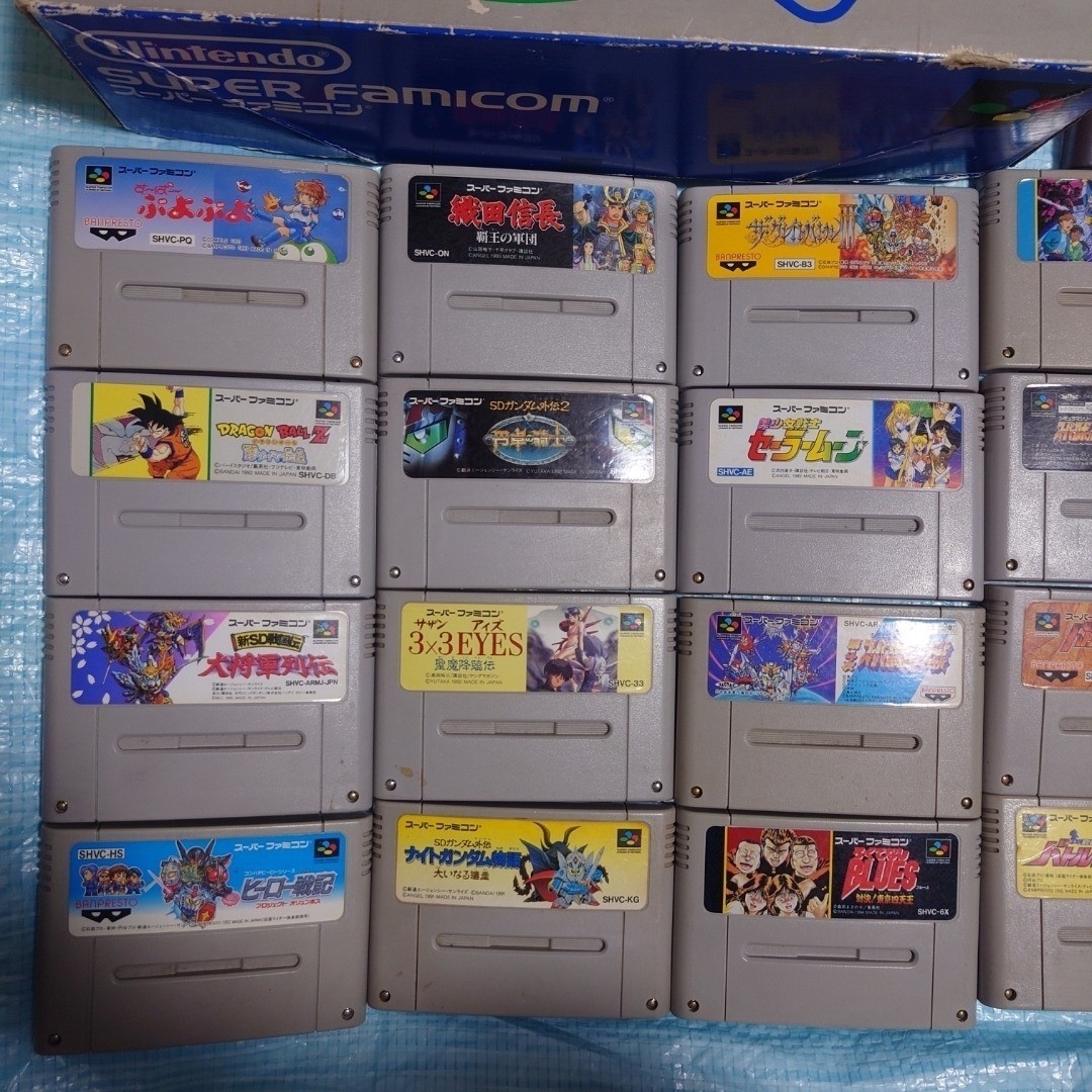Nintendo Super Famicom SFC Console Set – Serviced & Recapped + 20 Bandai Games