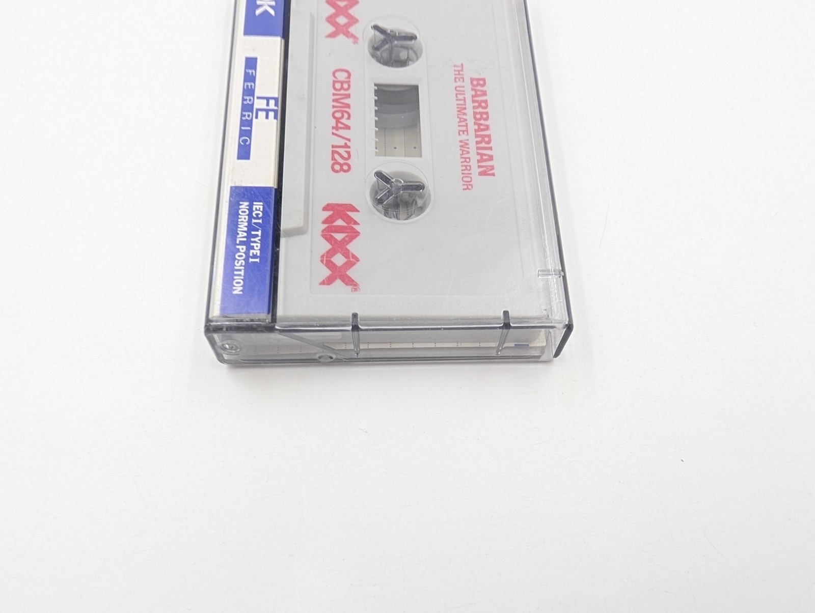 Barbarian Cassette (C64 Commodore 64/128, 1988) (260142)