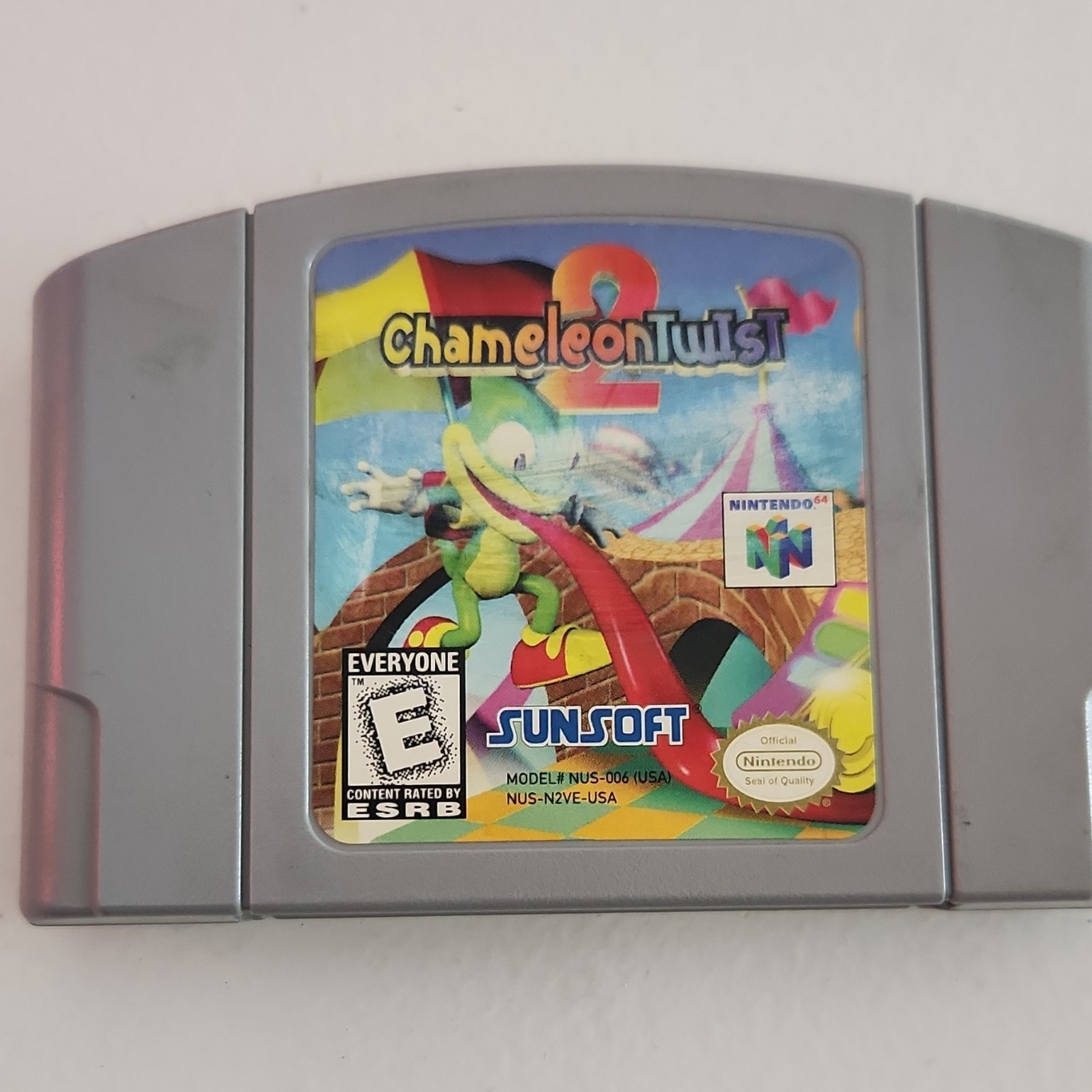 Sunsoft Chameleon Twist 2 Nintendo 64 N64 Game NTSC-U/C E-Everyone