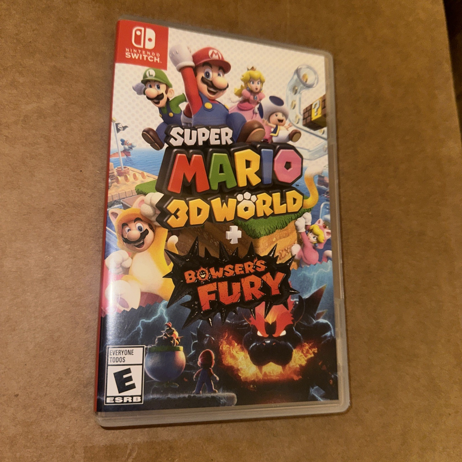 Nintendo Super Mario 3D World + Bowser’s Fury Multiplayer w/ Case Switch