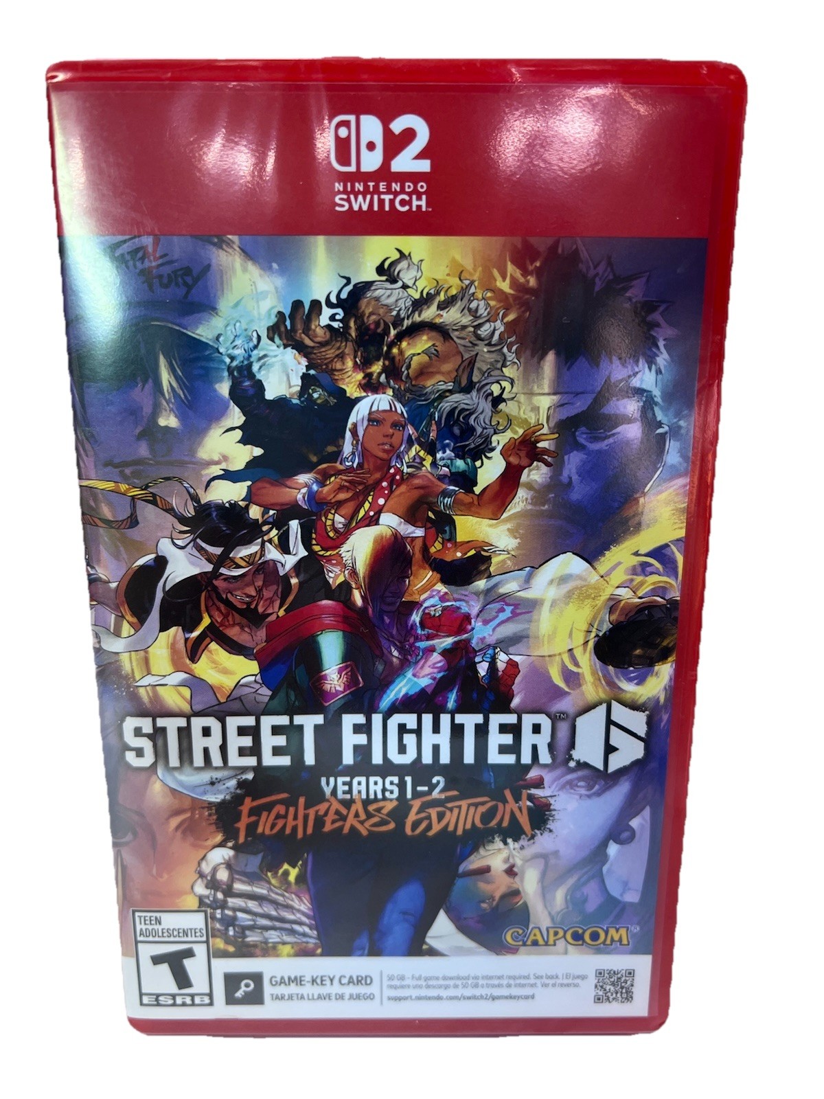 Street Fighter 6 Year 1-2 Fighters Edition Switch 2 NEW/SEALED Fast Free Ship!!