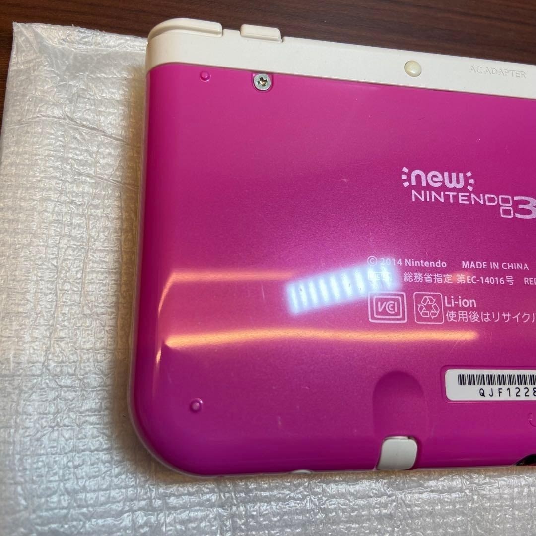 New 3DSLL body pink x white 4689 From Japan
